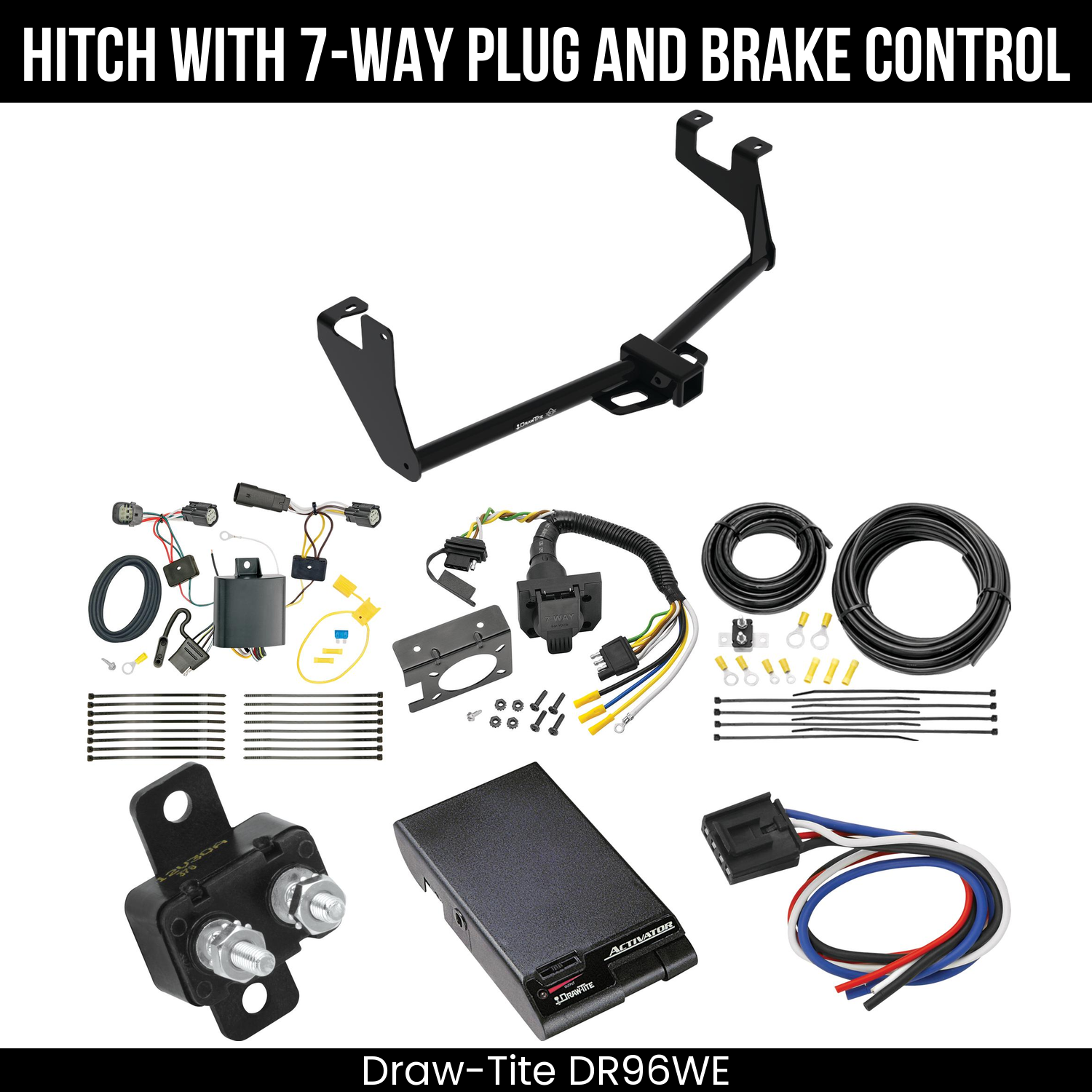 Trailer Hitch , 7-Way , Draw-Tite Activator Brake Control