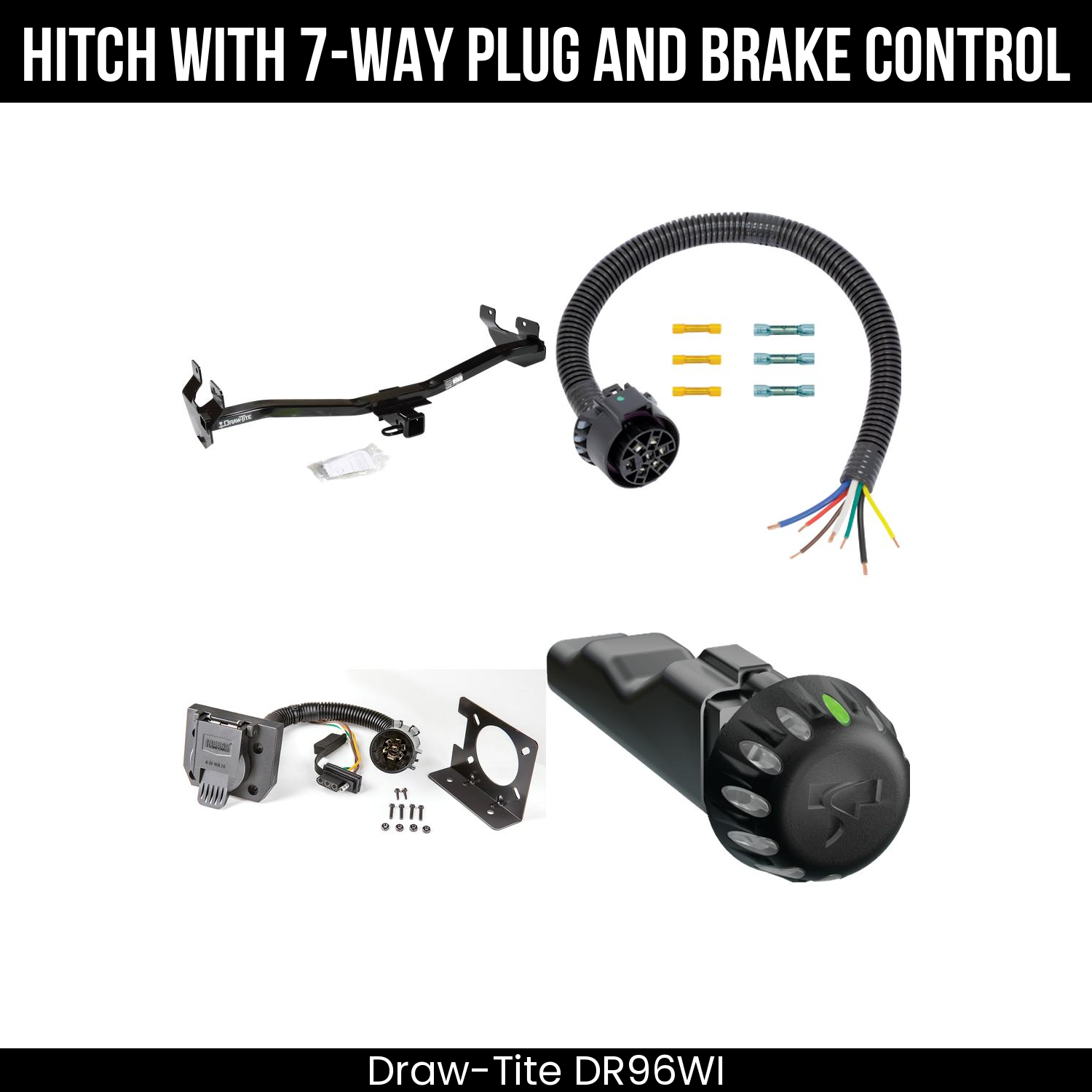 Trailer Hitch , 7-Way , Tekonsha Voyager iD Smart Brake Control