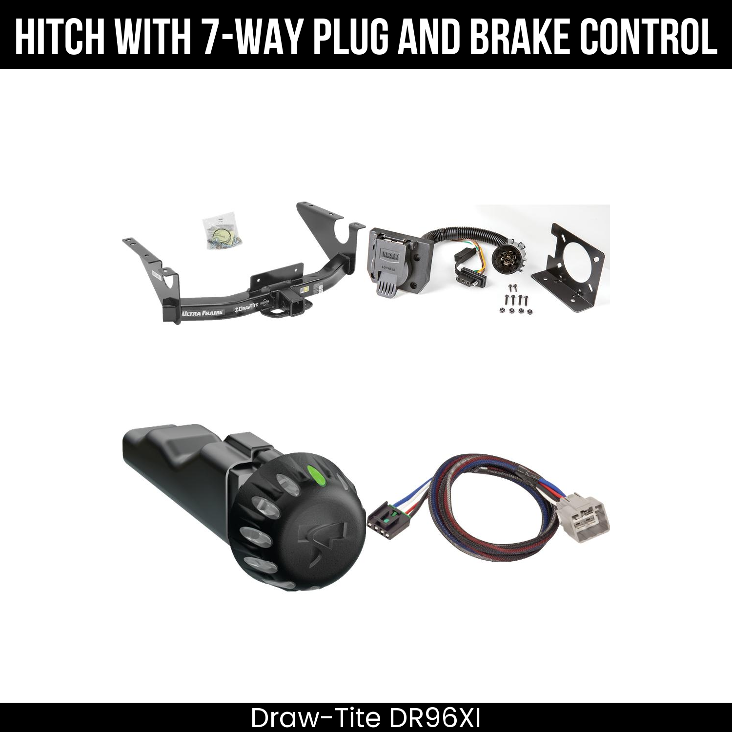 Trailer Hitch , 7-Way , Tekonsha Voyager iD Smart Brake Control