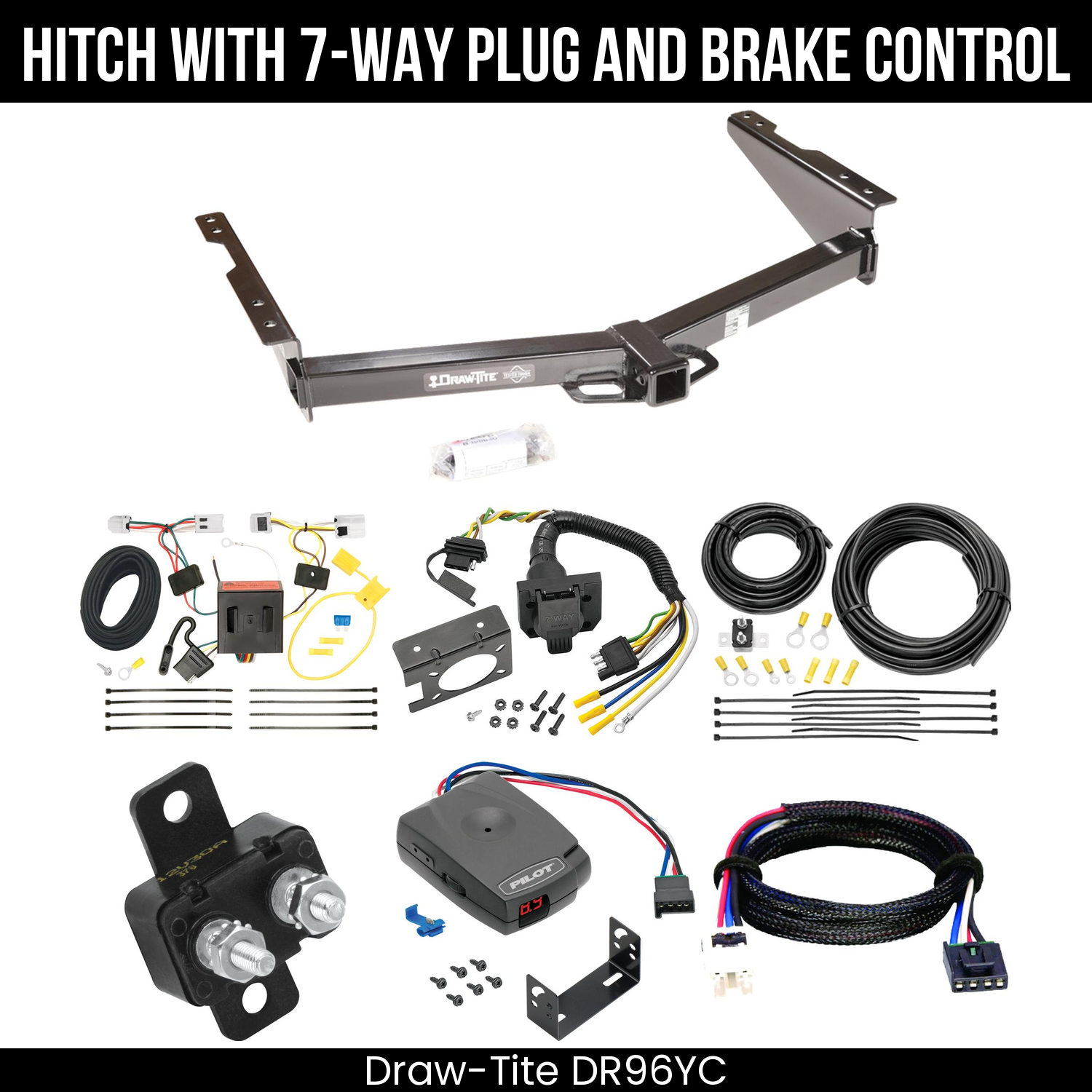 Trailer Hitch , 7-Way , Pro Series Pilot Brake Control