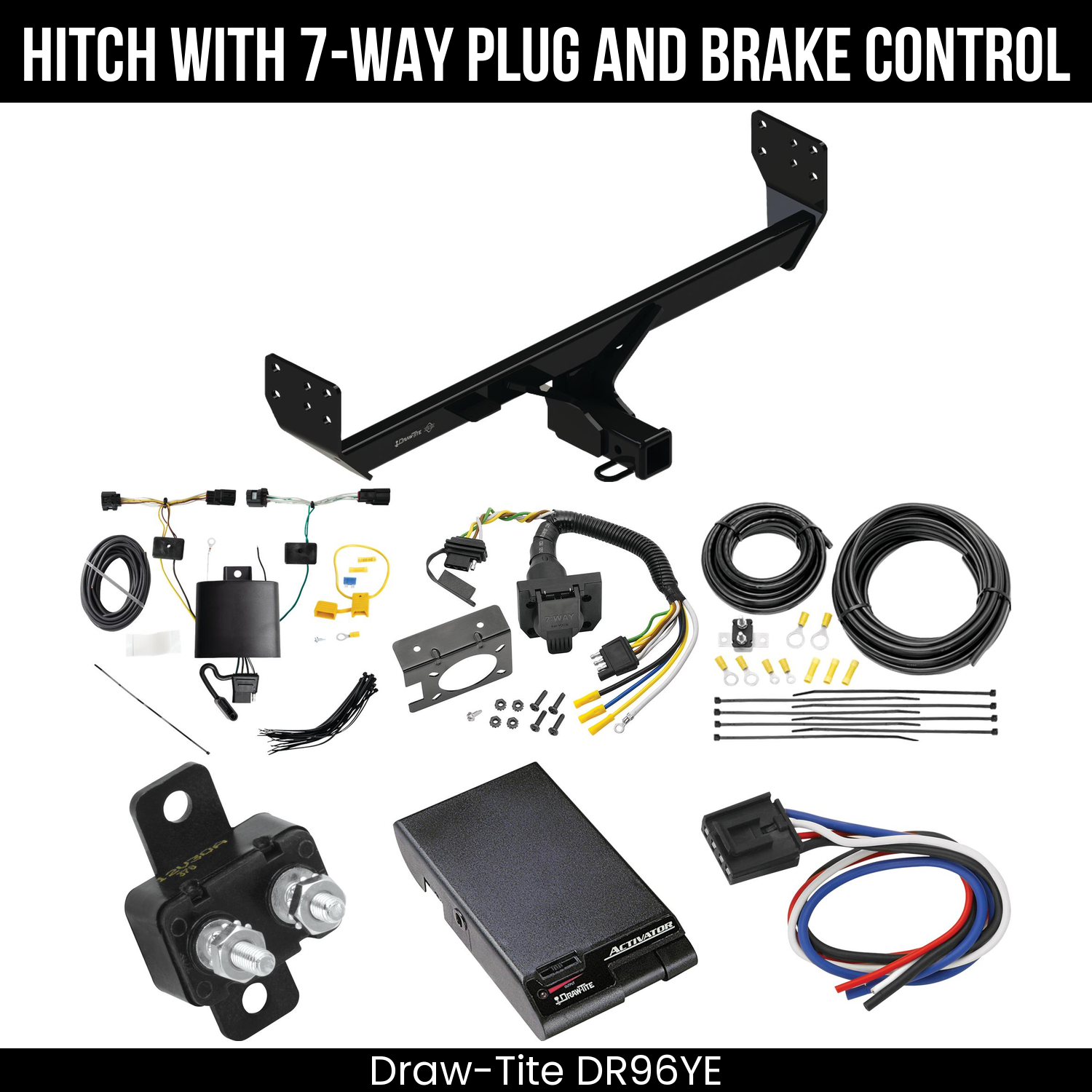 Trailer Hitch , 7-Way , Draw-Tite Activator Brake Control