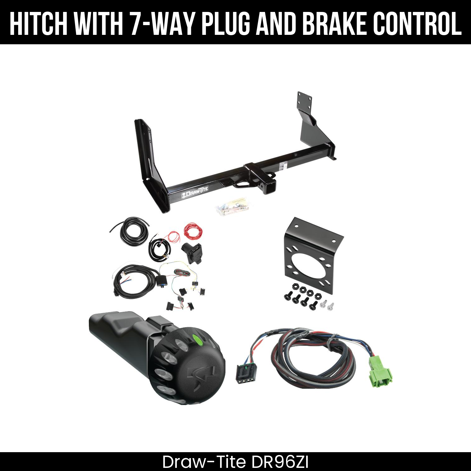Trailer Hitch , 7-Way , Tekonsha Voyager iD Smart Brake Control