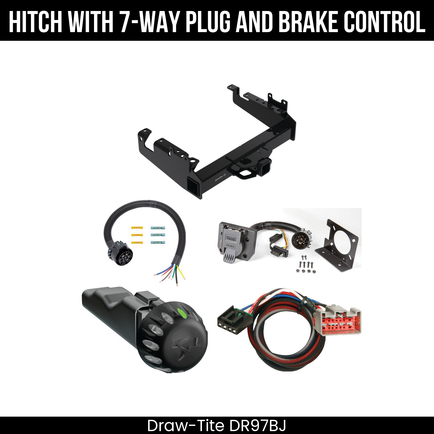 Trailer Hitch , 7-Way , Tekonsha Voyager iD Smart Brake Control