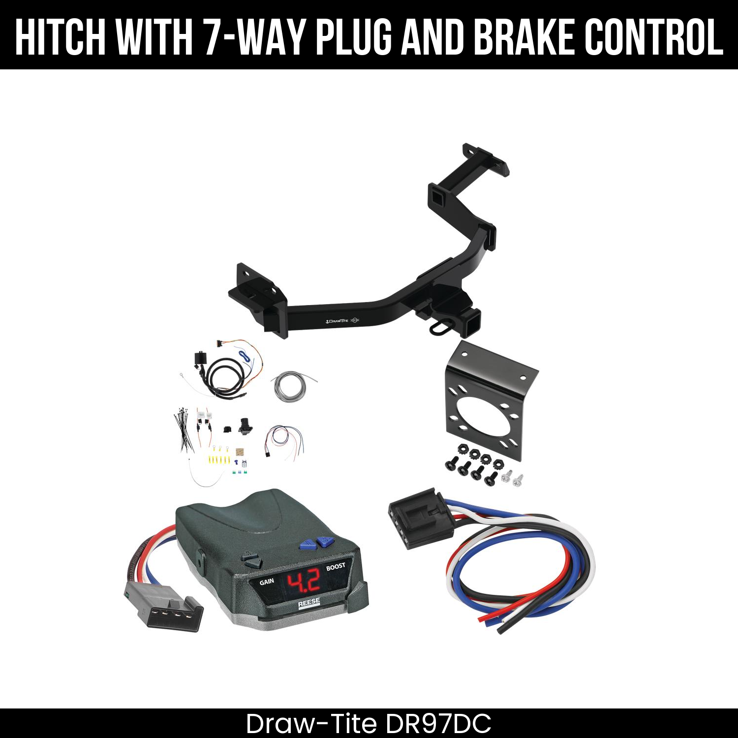 Trailer Hitch , 7-Way , Reese Brake EVN Control