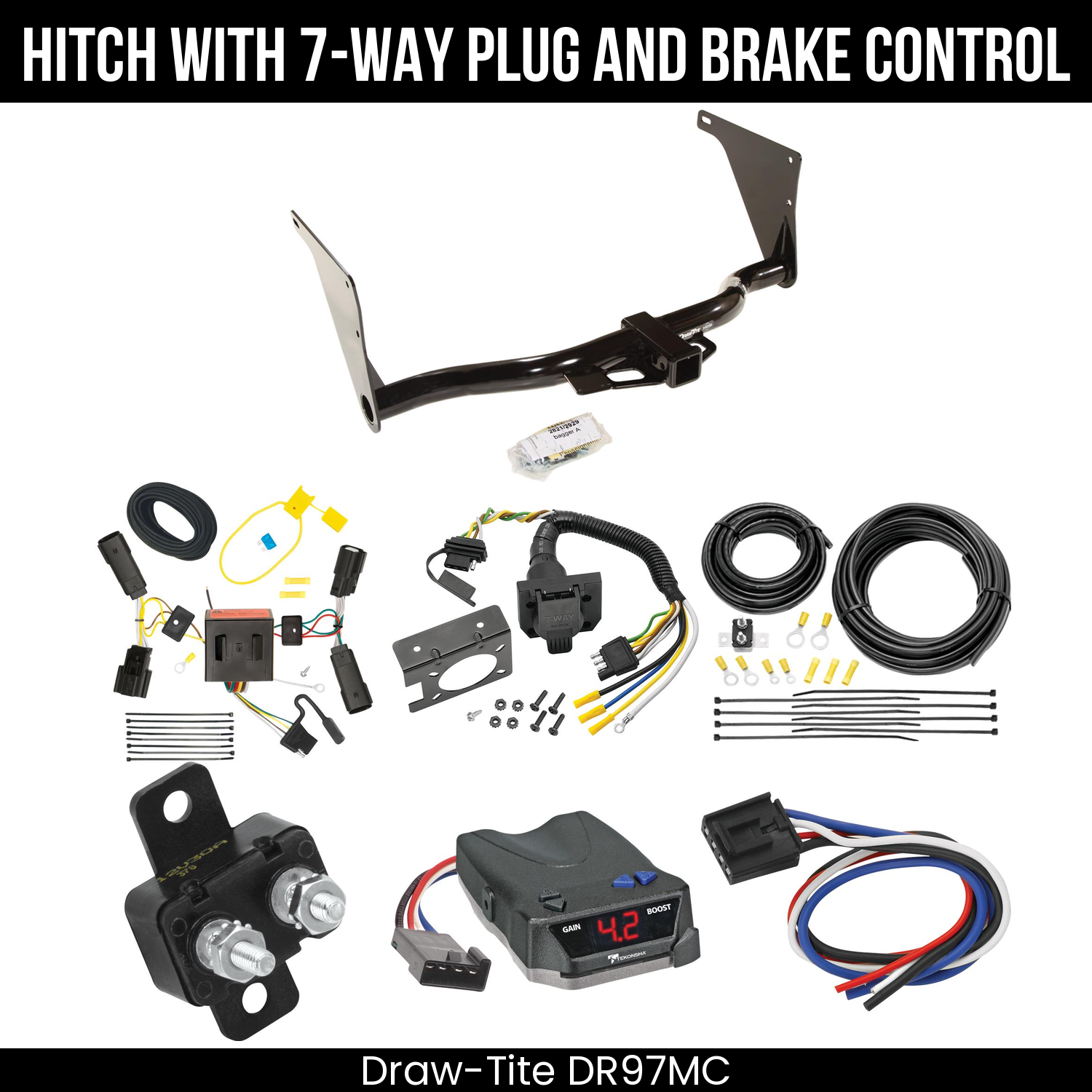Trailer Hitch , 7-Way , Tekonsha Brake EVN Control