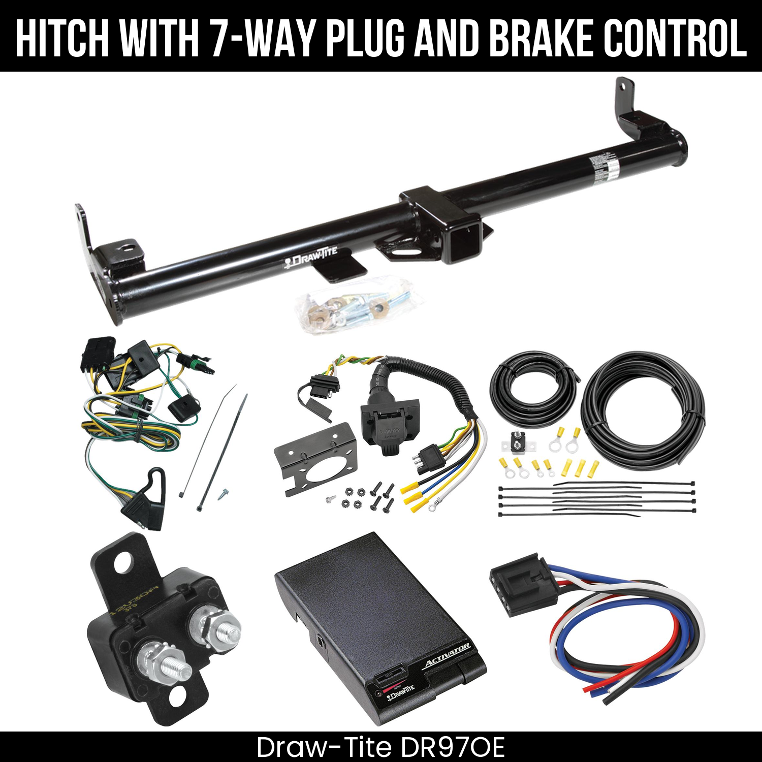 Trailer Hitch , 7-Way , Draw-Tite Activator Brake Control