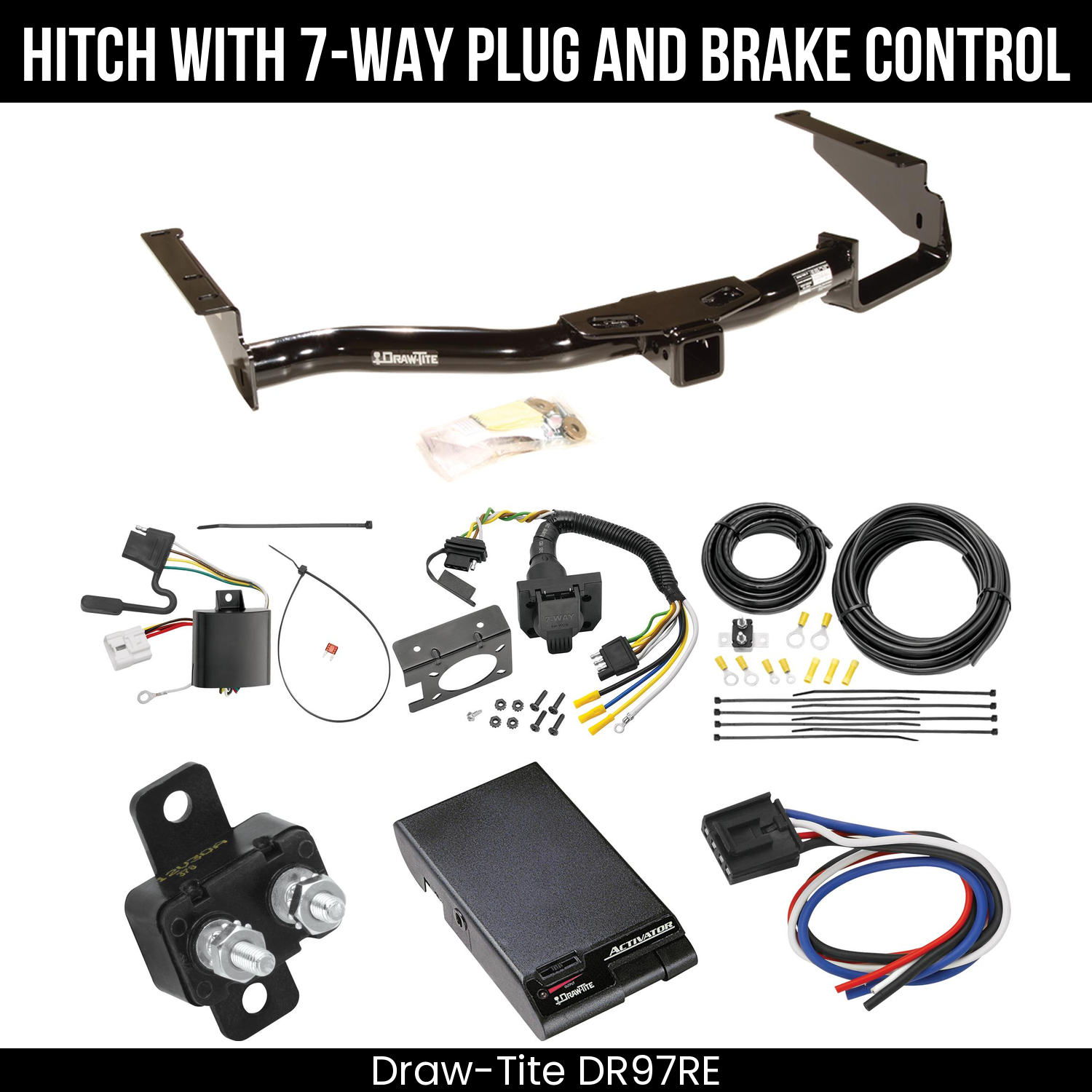 Trailer Hitch , 7-Way , Draw-Tite Activator Brake Control