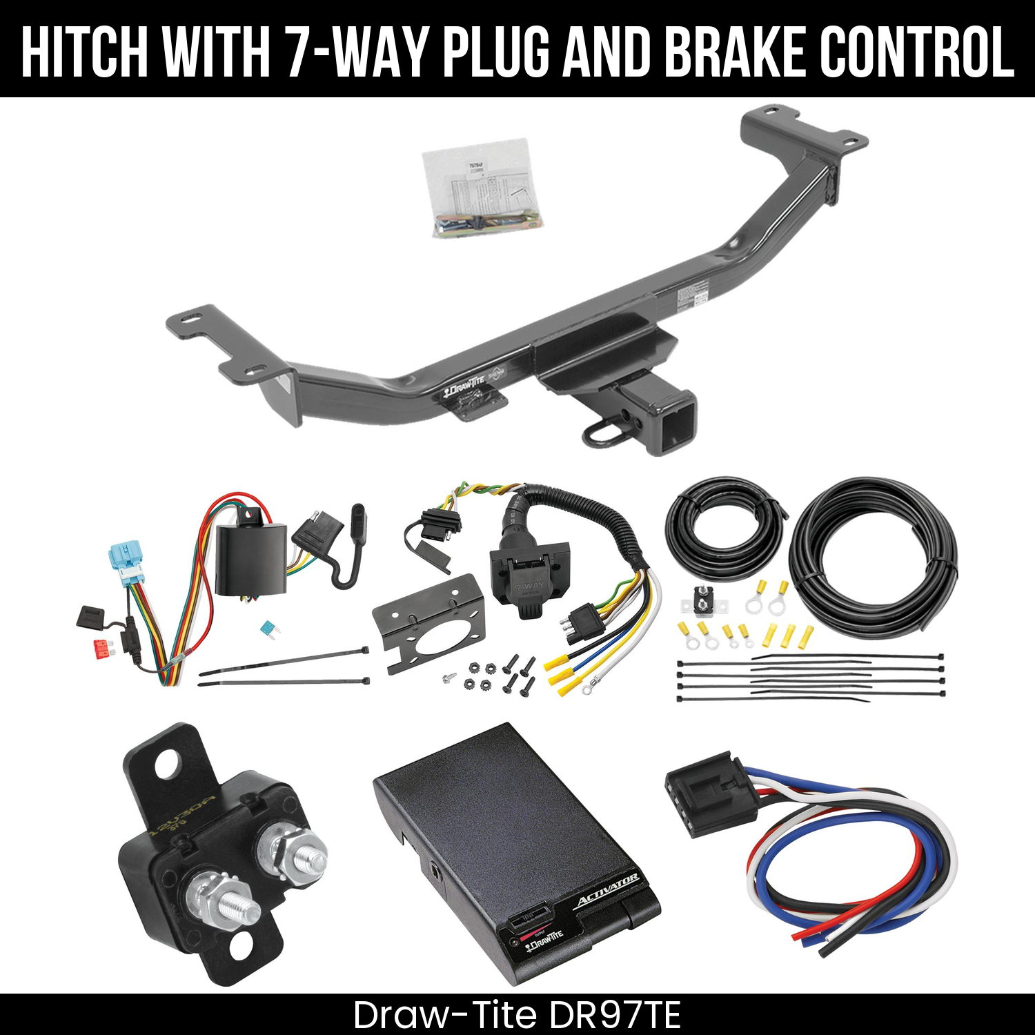 Trailer Hitch , 7-Way , Draw-Tite Activator Brake Control