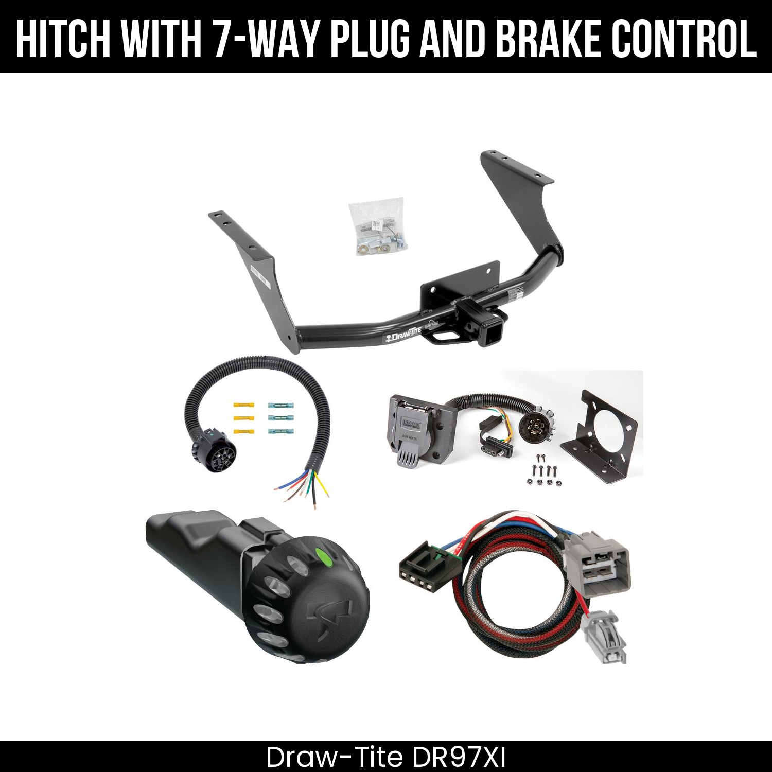 Trailer Hitch , 7-Way , Tekonsha Voyager iD Smart Brake Control