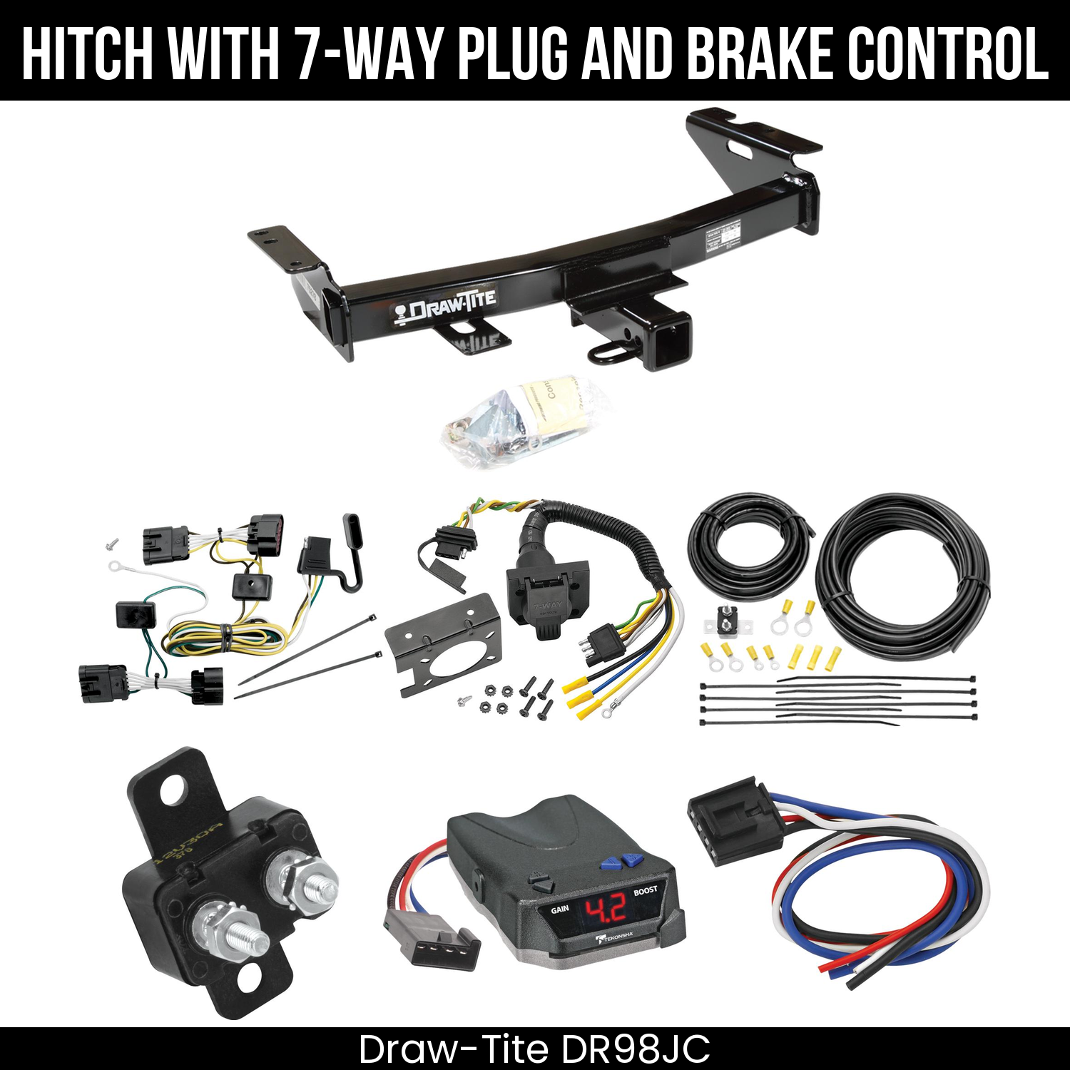 Trailer Hitch , 7-Way , Tekonsha Brake EVN Control