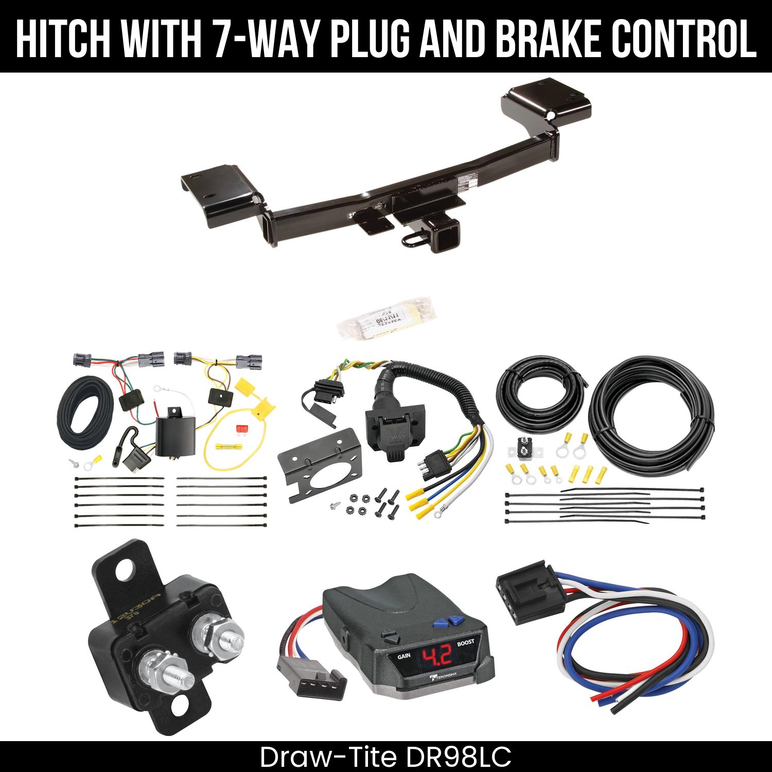 Trailer Hitch , 7-Way , Tekonsha Brake EVN Control
