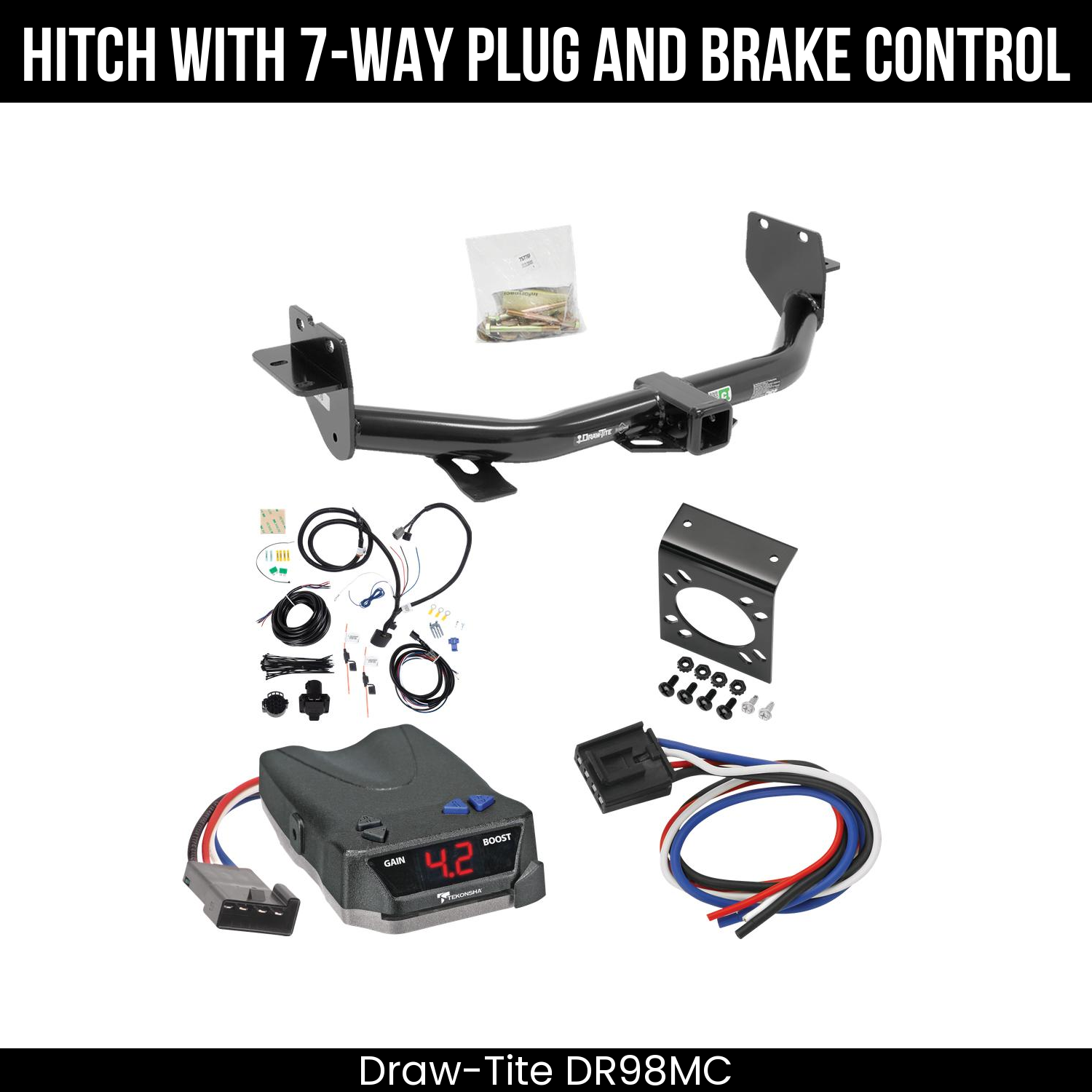 Trailer Hitch , 7-Way , Tekonsha Brake EVN Control