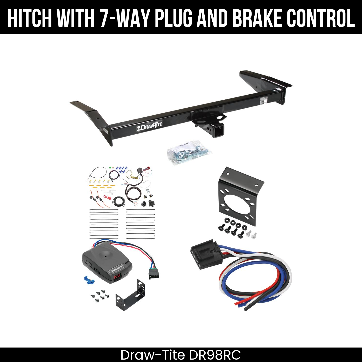 Trailer Hitch , 7-Way , Pro Series Pilot Brake Control