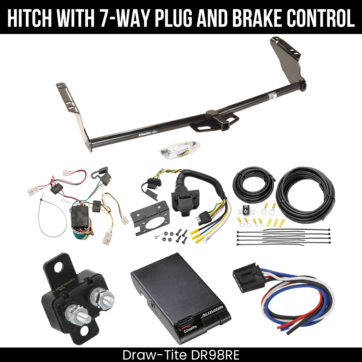 Trailer Hitch , 7-Way , Draw-Tite Activator Brake Control