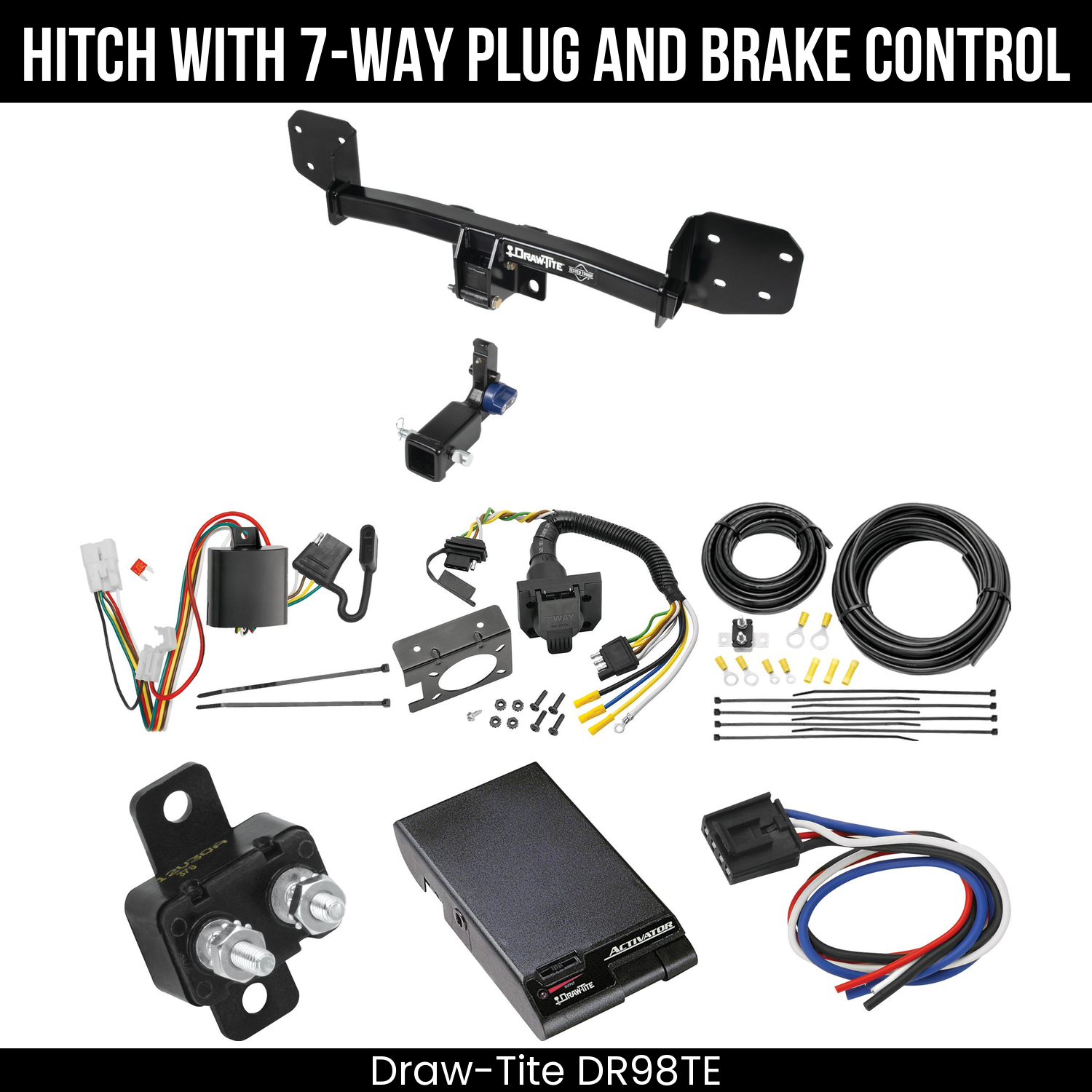Trailer Hitch , 7-Way , Draw-Tite Activator Brake Control