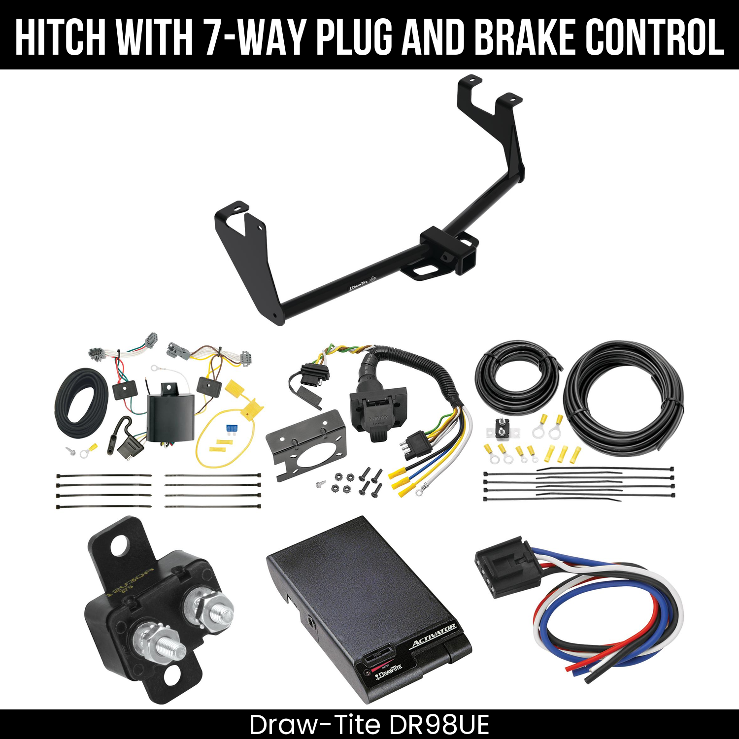 Trailer Hitch , 7-Way , Draw-Tite Activator Brake Control