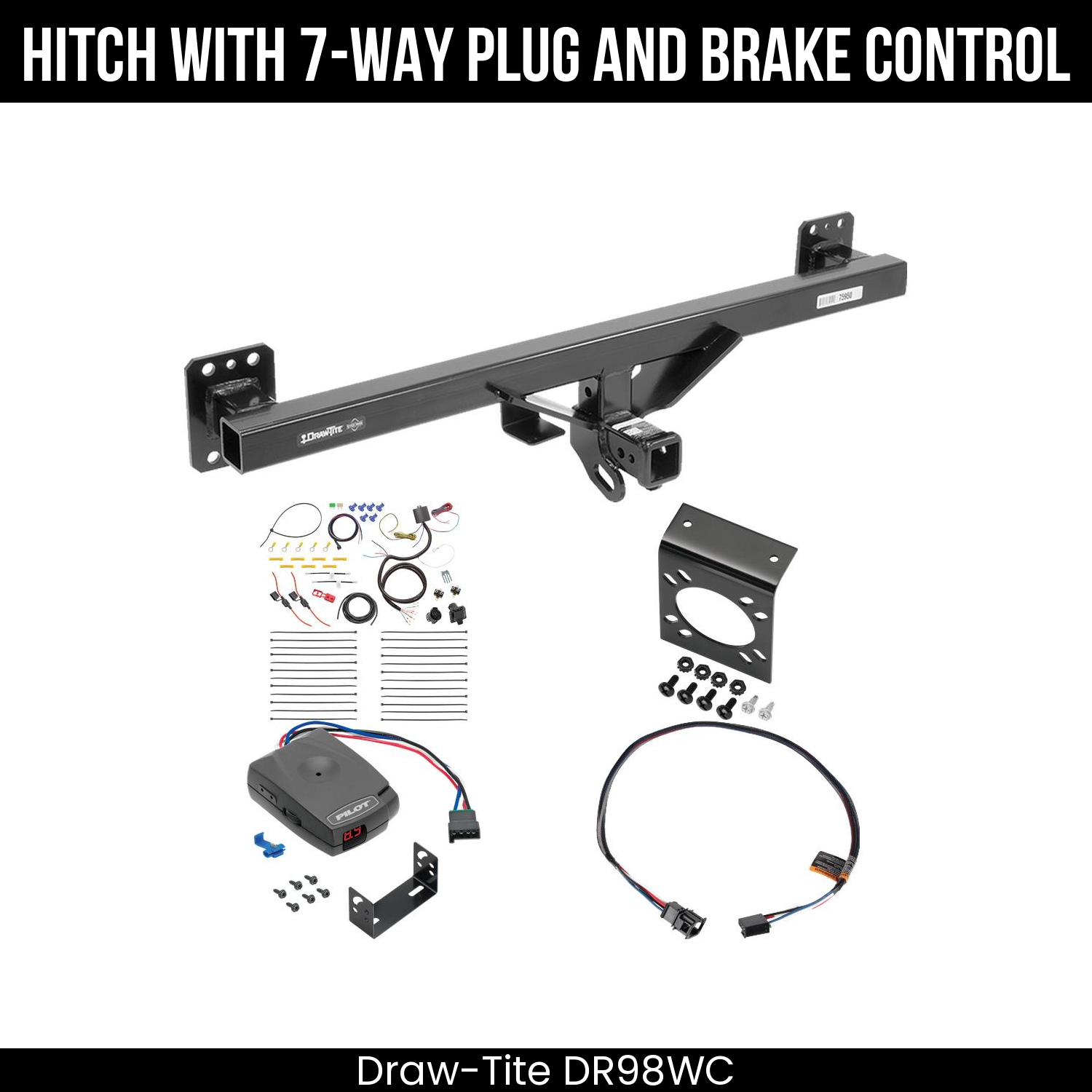 Trailer Hitch , 7-Way , Pro Series Pilot Brake Control