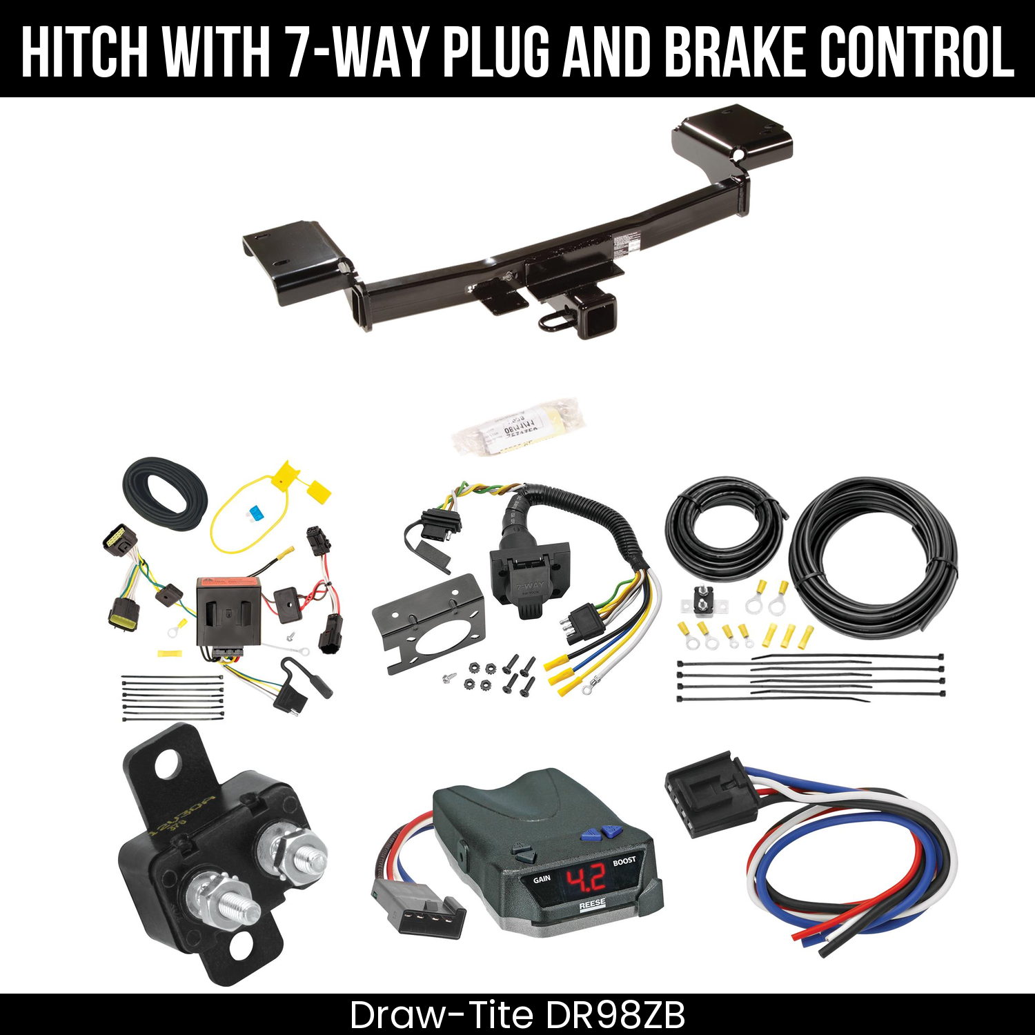 Trailer Hitch , 7-Way , Reese Brake EVN Control