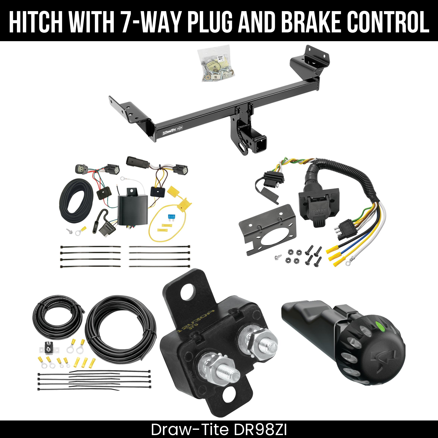 Trailer Hitch , 7-Way , Tekonsha Voyager iD Smart Brake Control