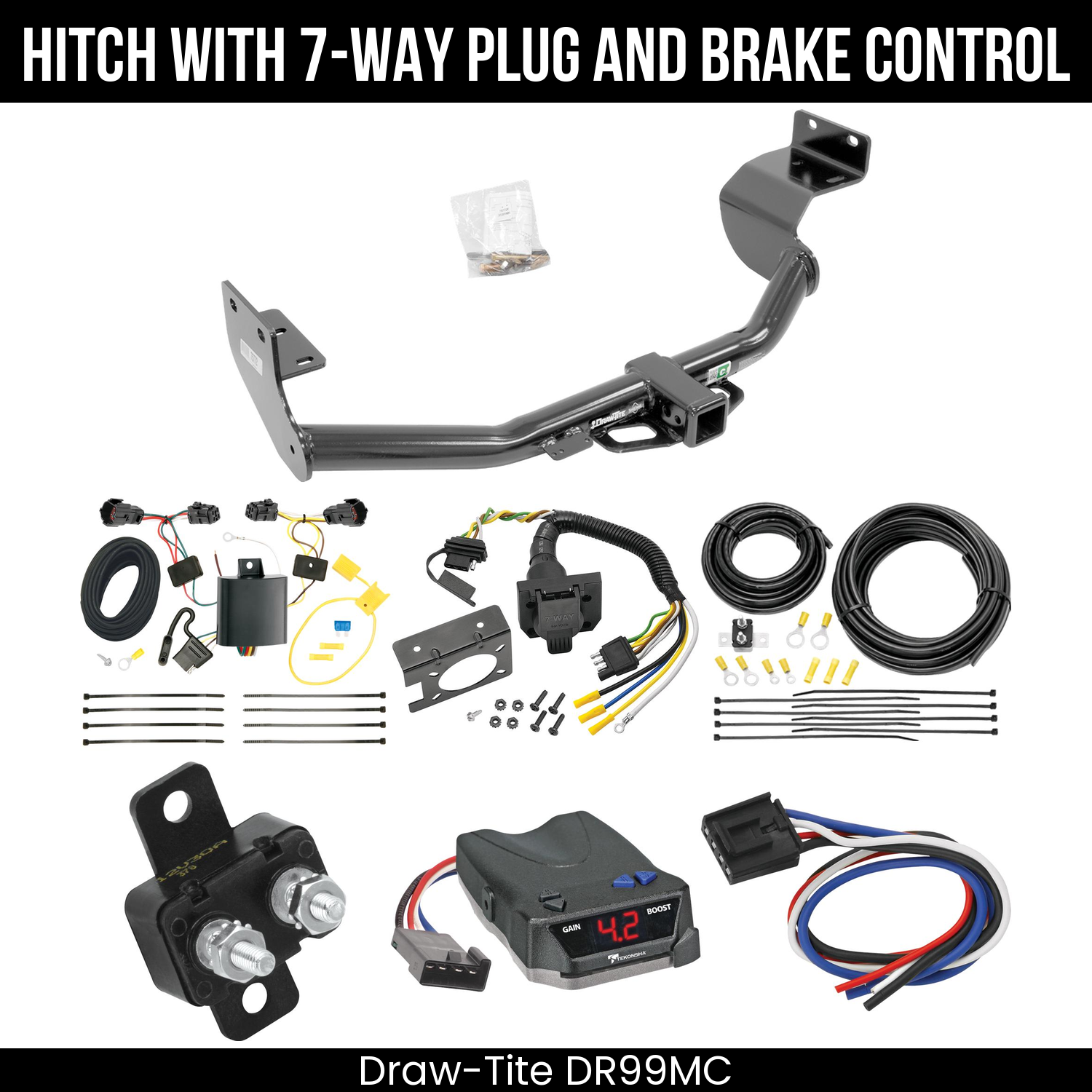 Trailer Hitch , 7-Way , Tekonsha Brake EVN Control