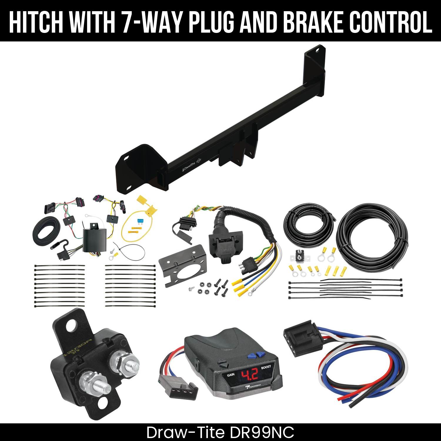 Trailer Hitch , 7-Way , Tekonsha Brake EVN Control