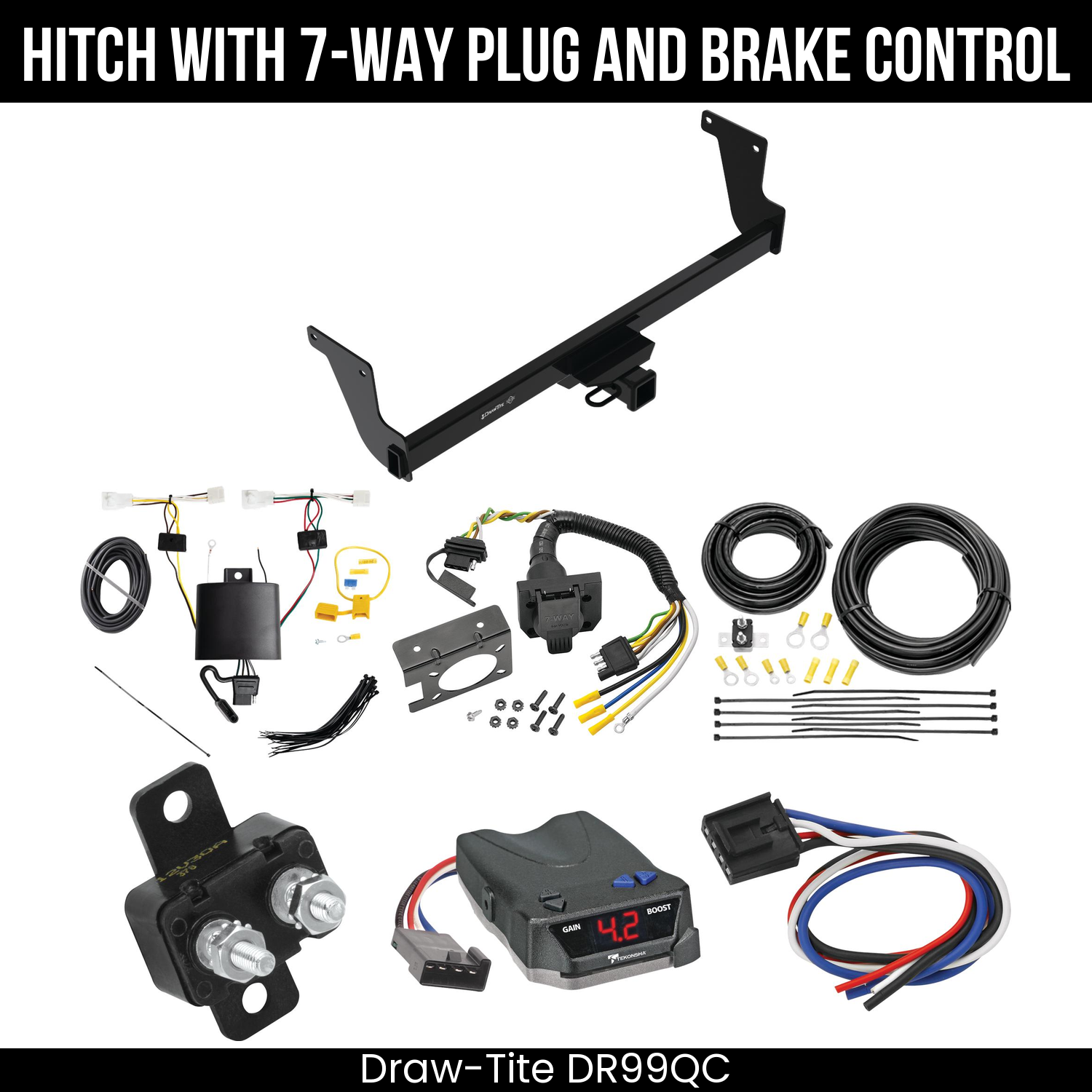 Trailer Hitch , 7-Way , Tekonsha Brake EVN Control