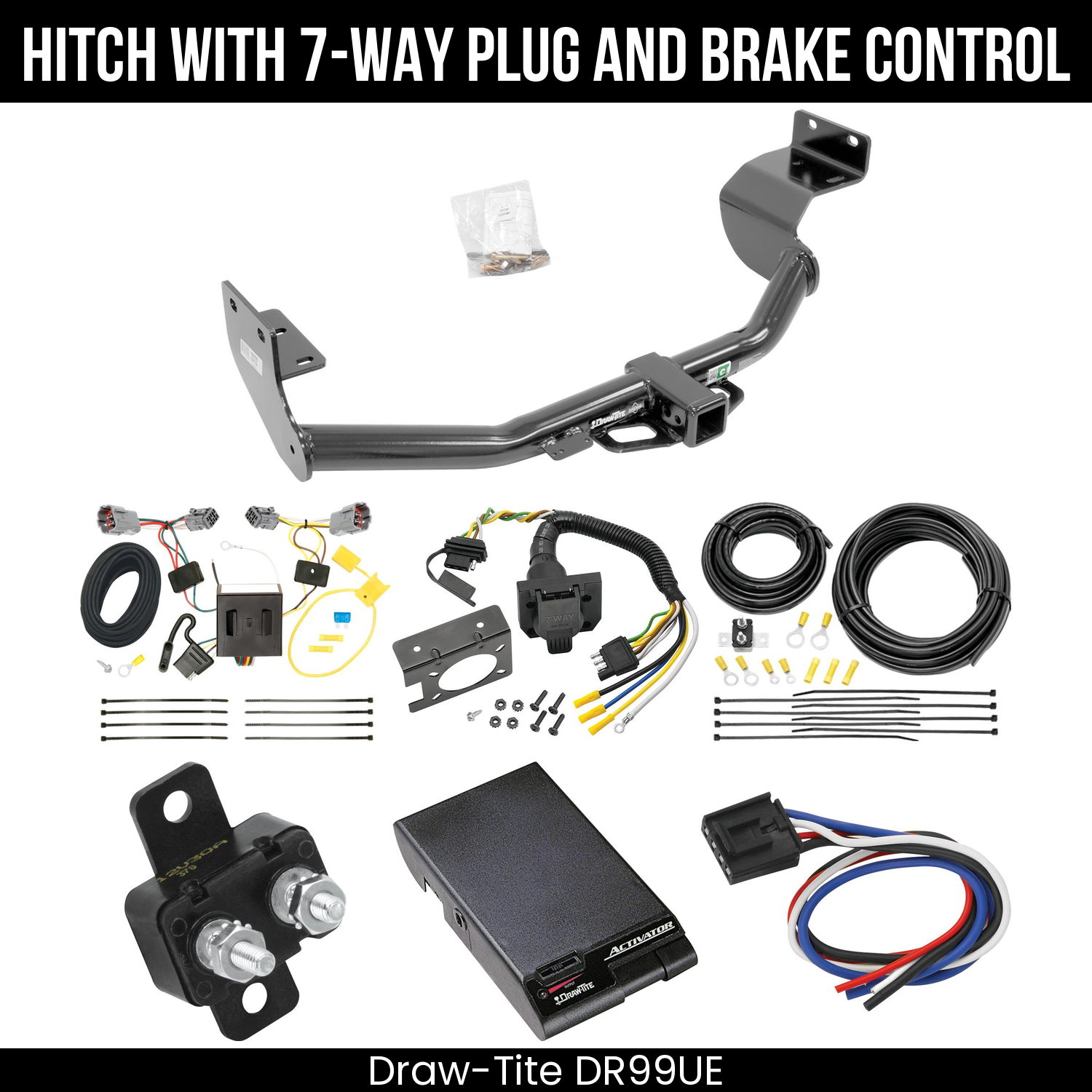 Trailer Hitch , 7-Way , Draw-Tite Activator Brake Control