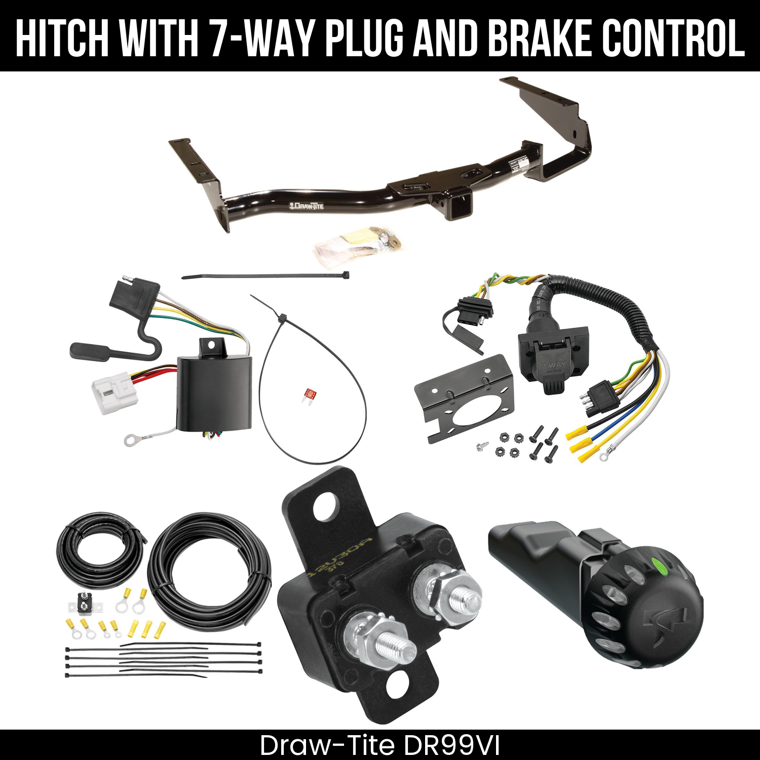 Trailer Hitch , 7-Way , Tekonsha Voyager iD Smart Brake Control