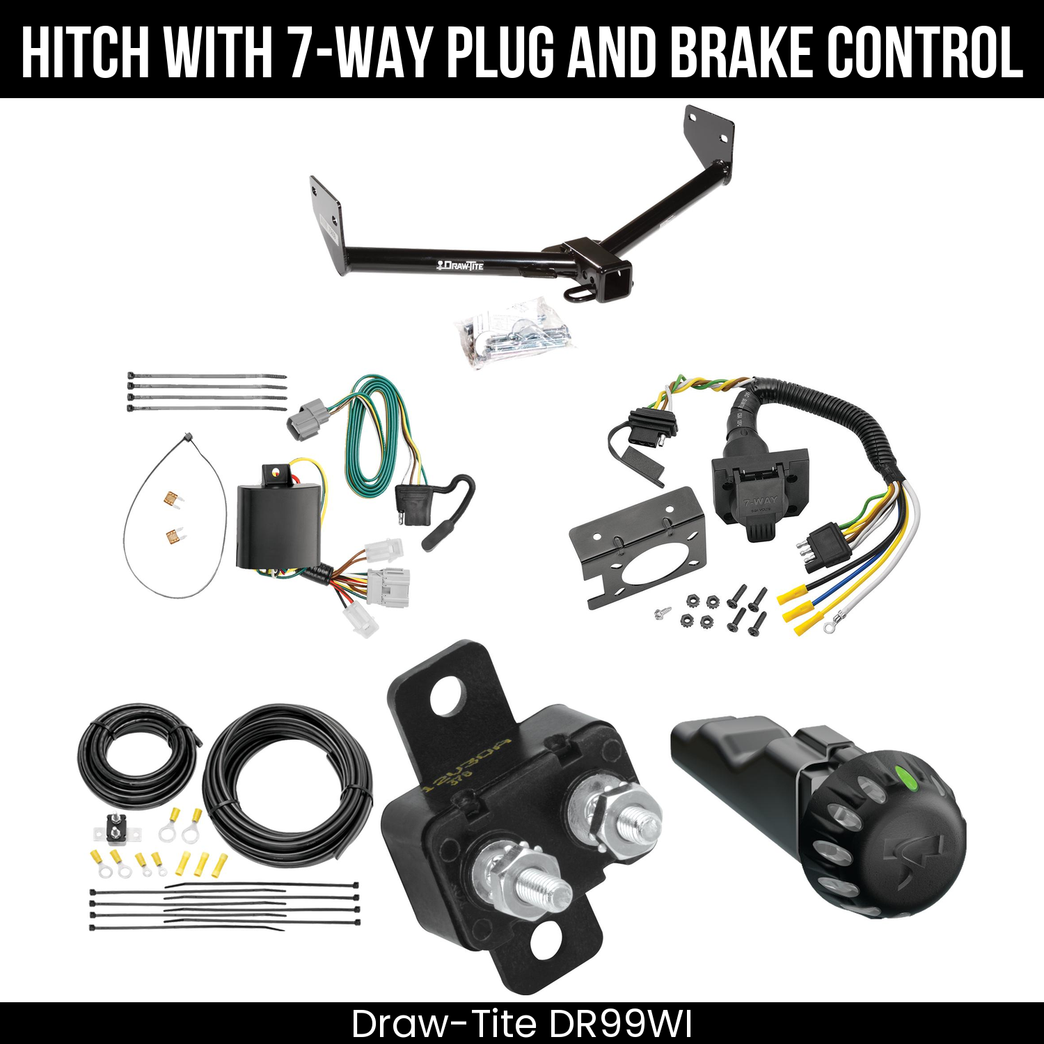 Trailer Hitch , 7-Way , Tekonsha Voyager iD Smart Brake Control