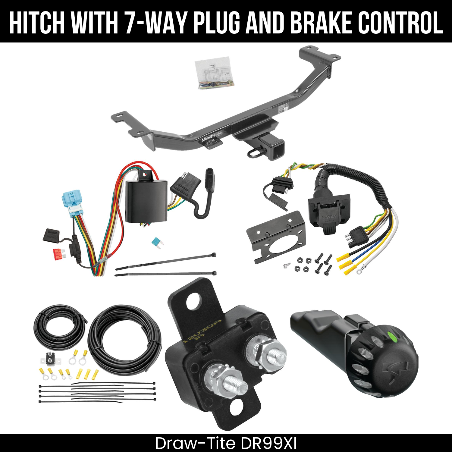 Trailer Hitch , 7-Way , Tekonsha Voyager iD Smart Brake Control