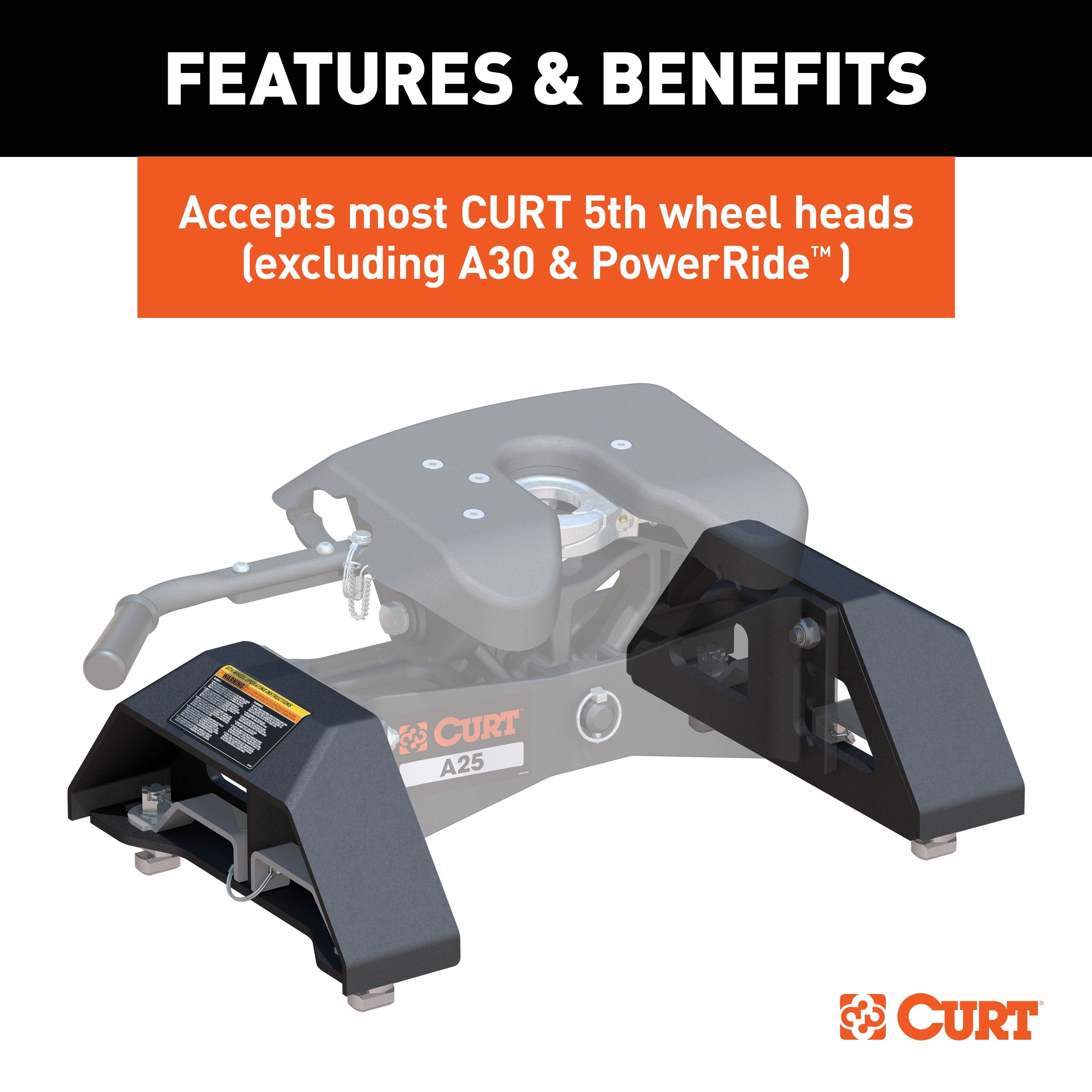 Puck 5th Wheel Legs,Q20 5th Wheel Hitch Head