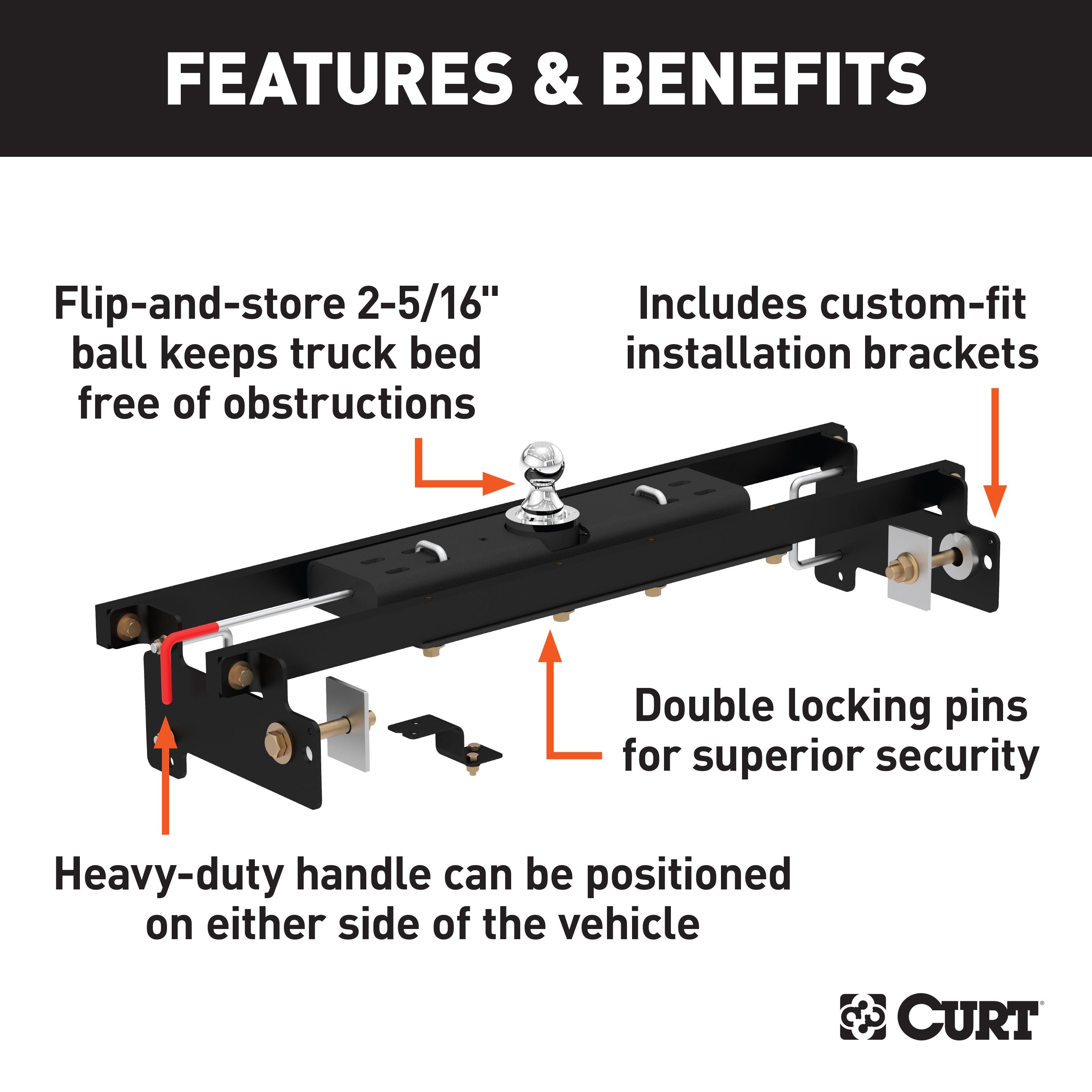 Double Lock Gooseneck Hitch,Double Lock Gooseneck Install Brackets,X5 Gooseneck-5th Wheel Adapter,Replacement 5th Wheel Legs,A25 5th Wheel Hitch Head