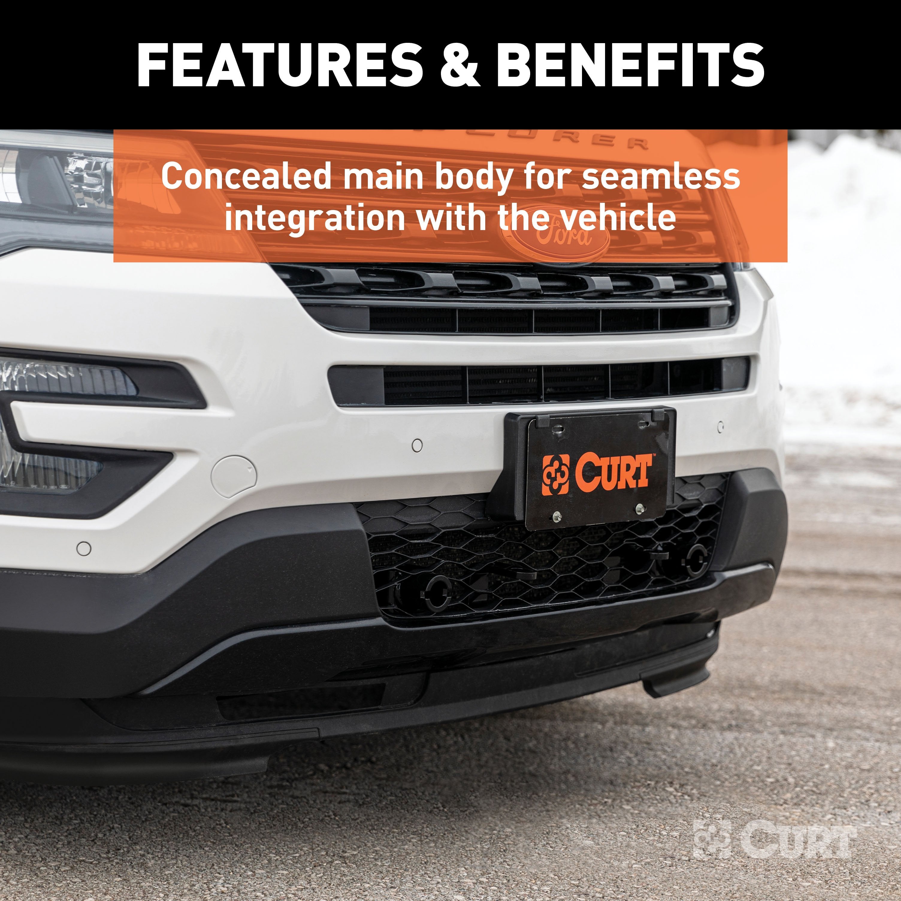 Tow Bar Base Plate Only