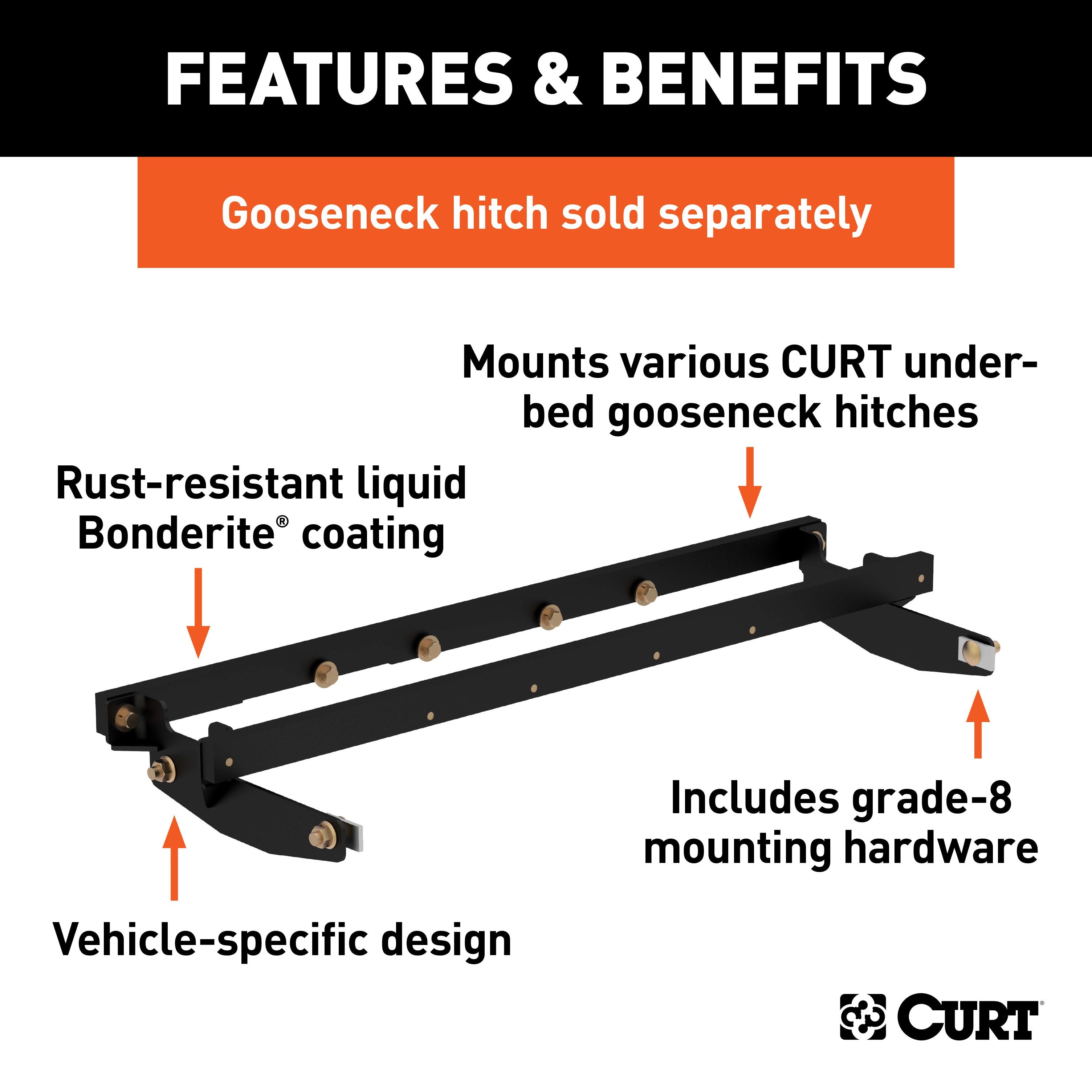 Double Lock Gooseneck Install Brackets