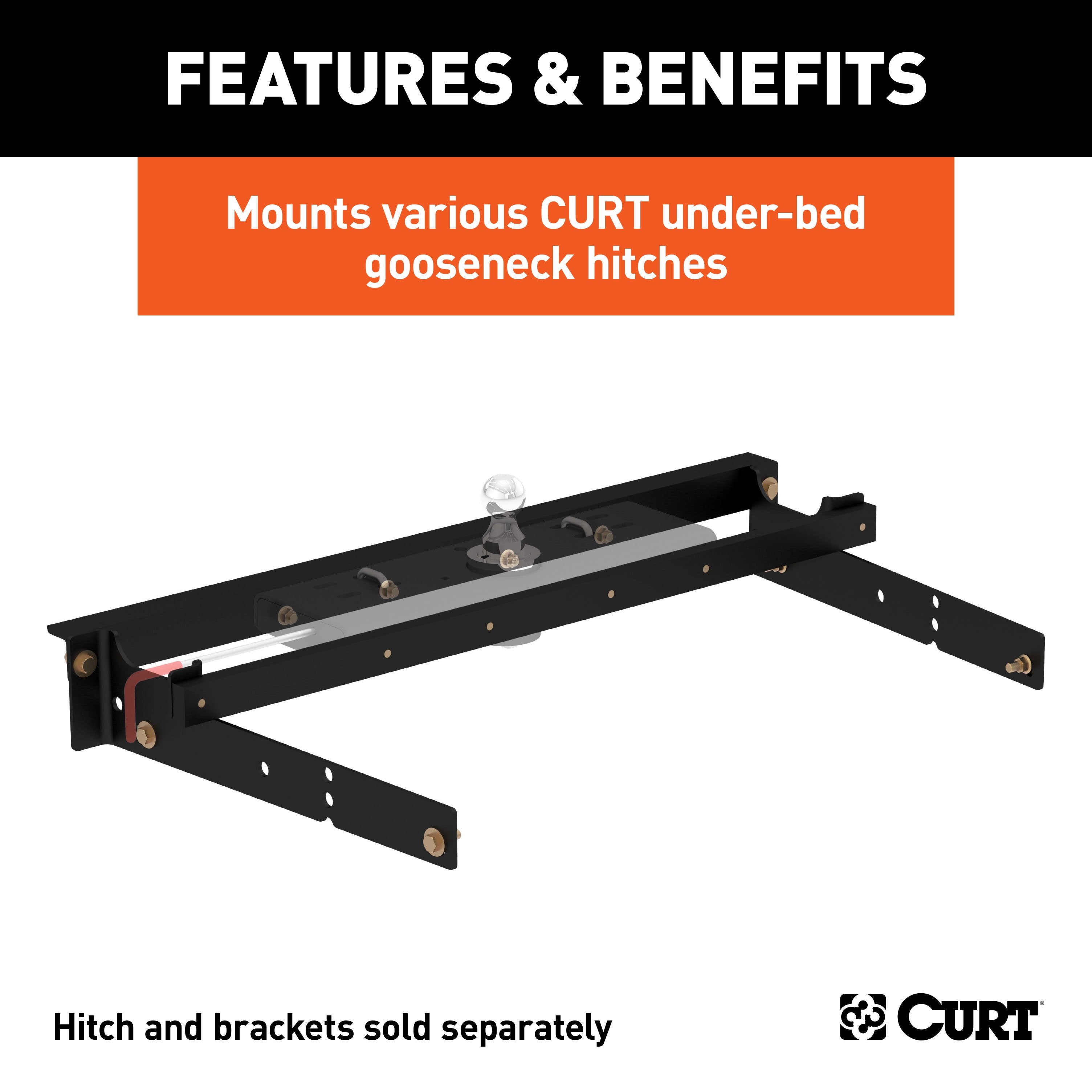 Under-Bed Gooseneck Install Brackets