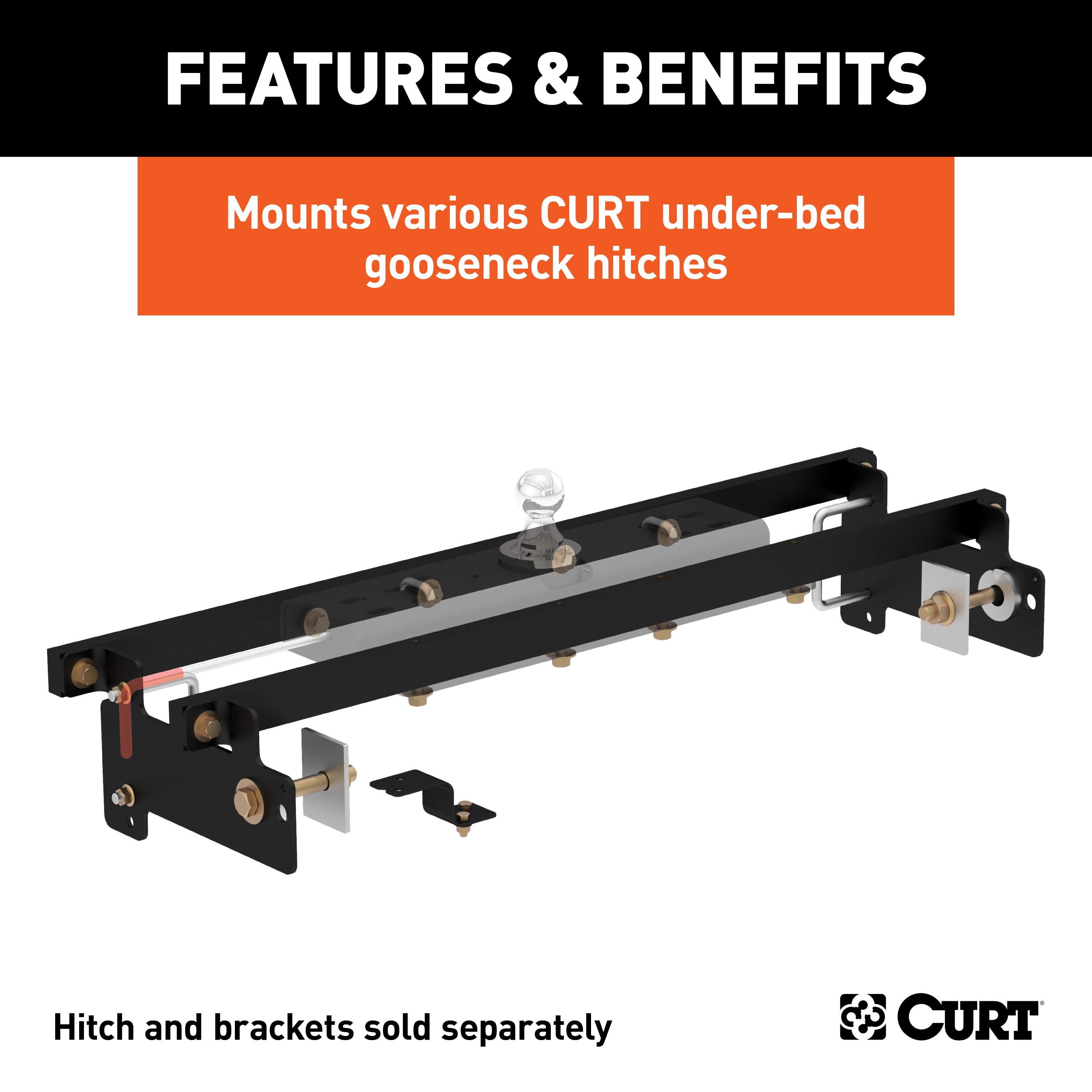 Double Lock Gooseneck Install Brackets