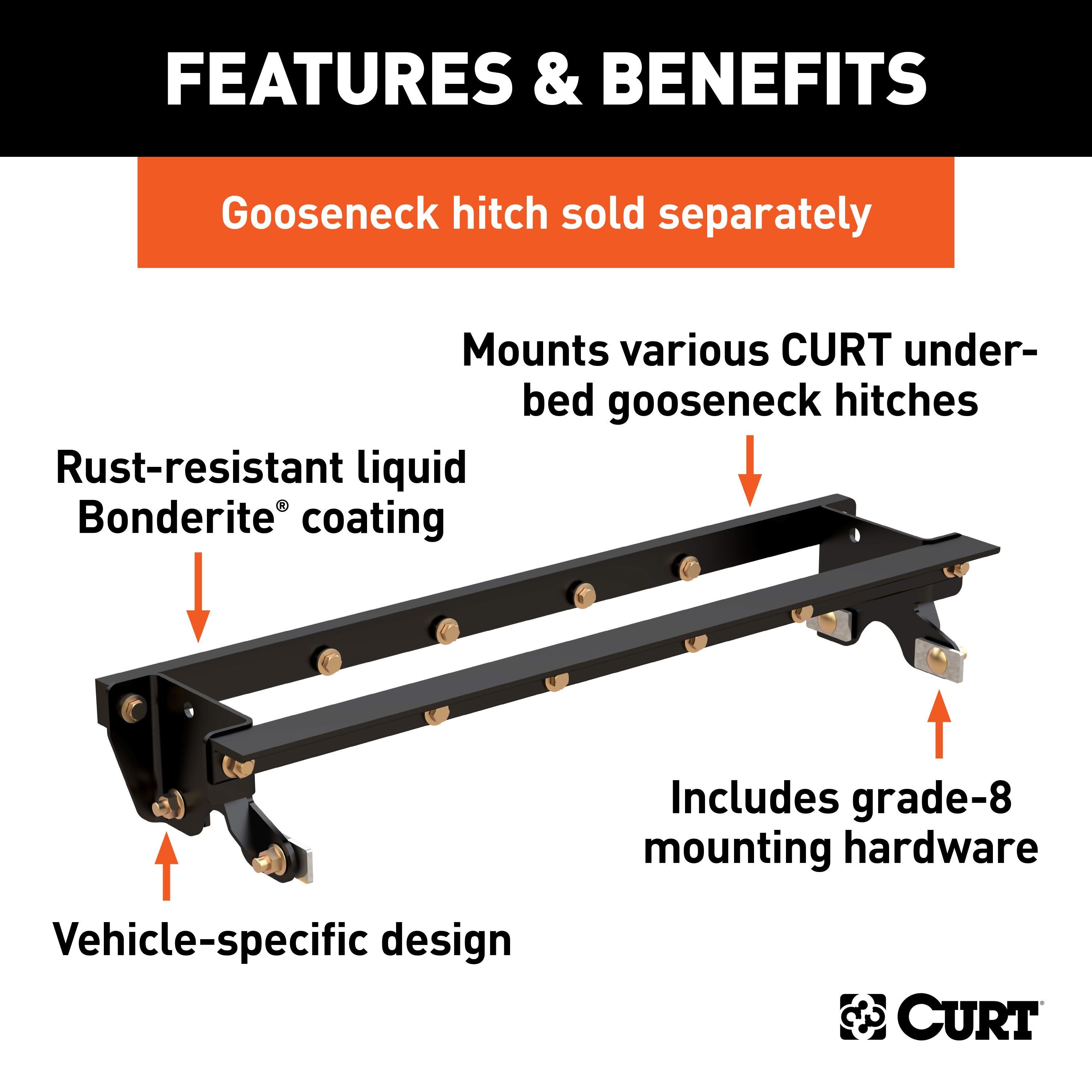 Double Lock Gooseneck Install Brackets
