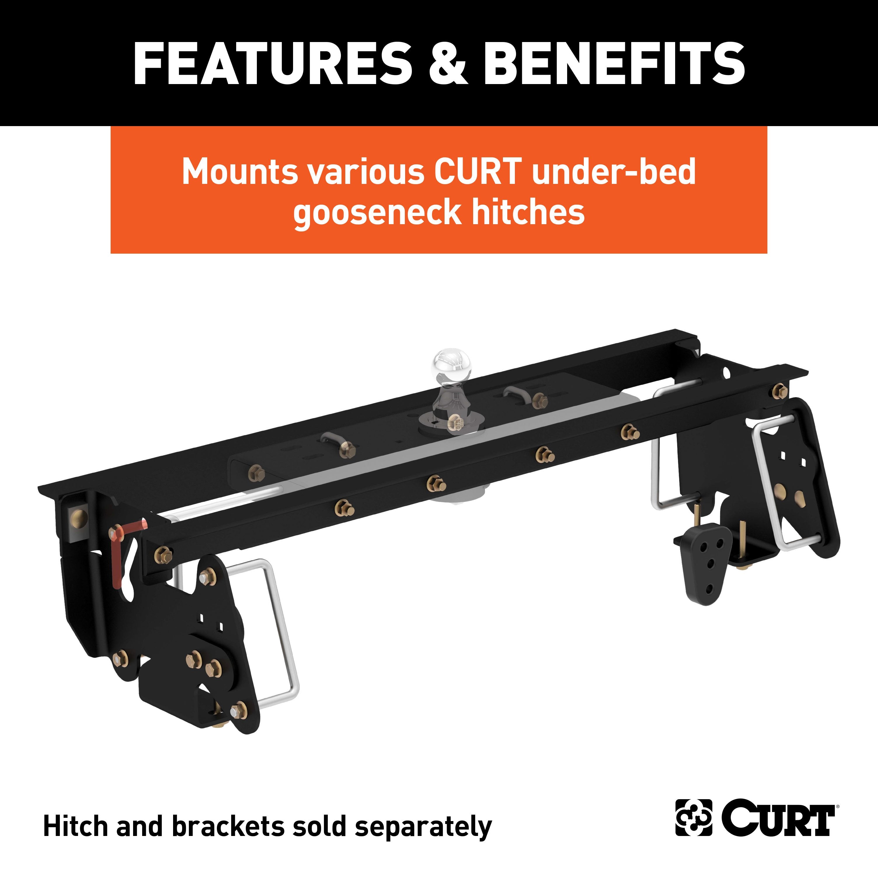 Under-Bed Gooseneck Install Brackets