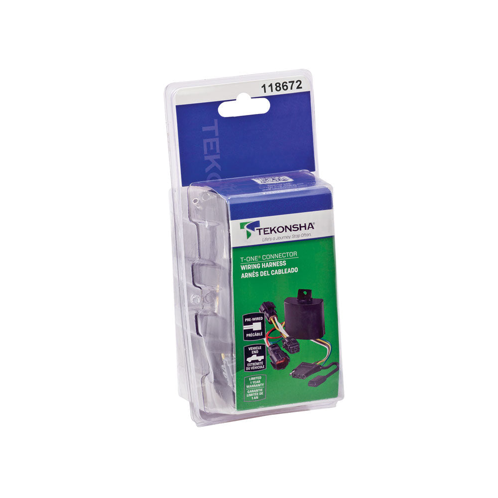 Trailer Wiring 5-Flat Plug w/ Bracket