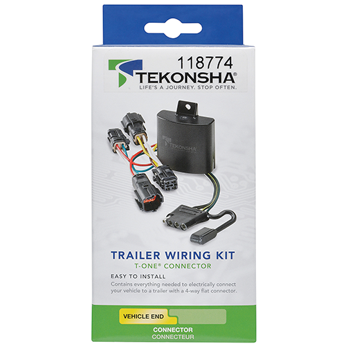 Trailer Wiring 4-Flat Plug Only