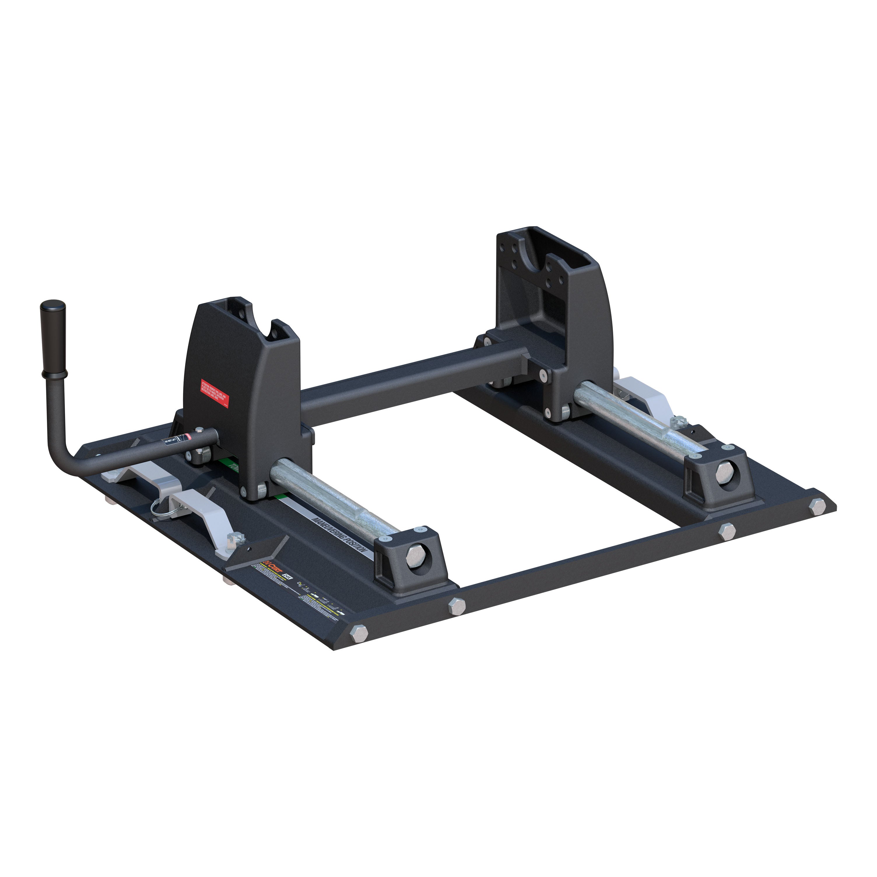 Curt Fifth Wheel Base Kit for OE Puck Systems for 2011-2025 Ford F250 F350 with 6-3/4' Bed - Center Section & Head Not Included CU92CA