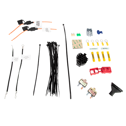 Trailer Wiring 7-Way Plug w/ Bracket
