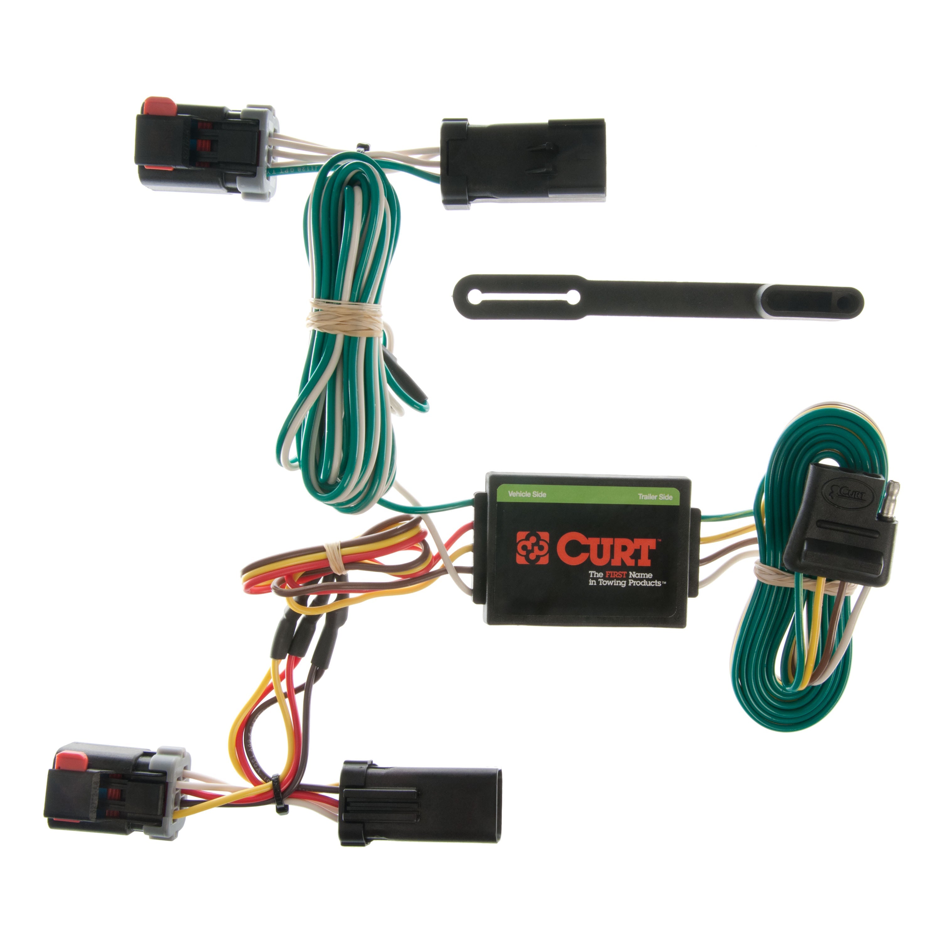 Trailer Wiring 5-Flat Plug w/ Bracket