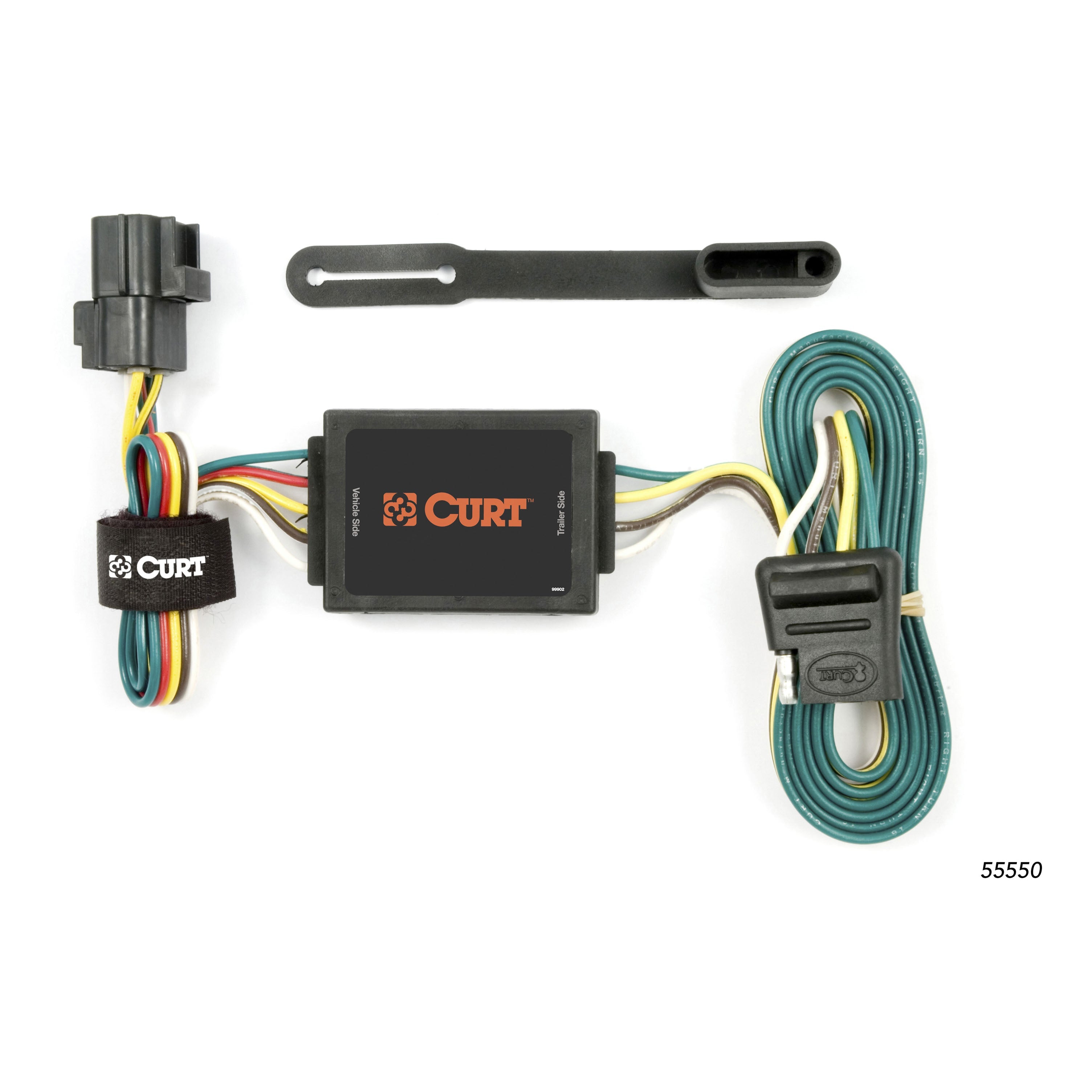 Trailer Wiring 5-Flat Plug w/ Bracket