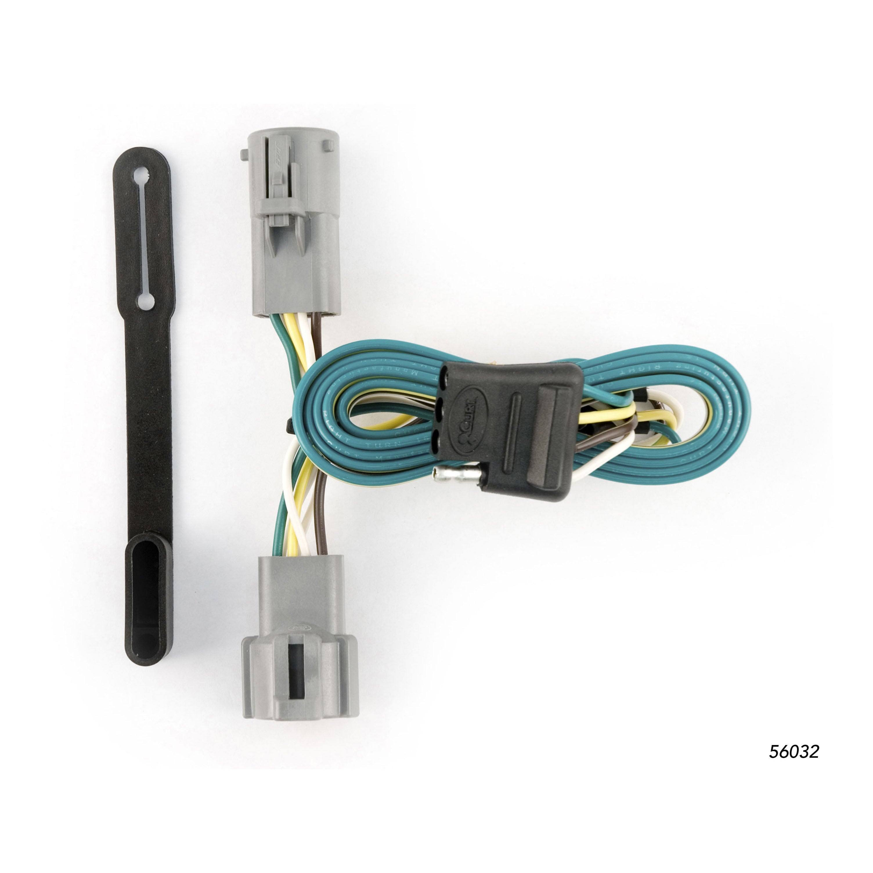 Trailer Wiring 5-Flat Plug w/ Bracket