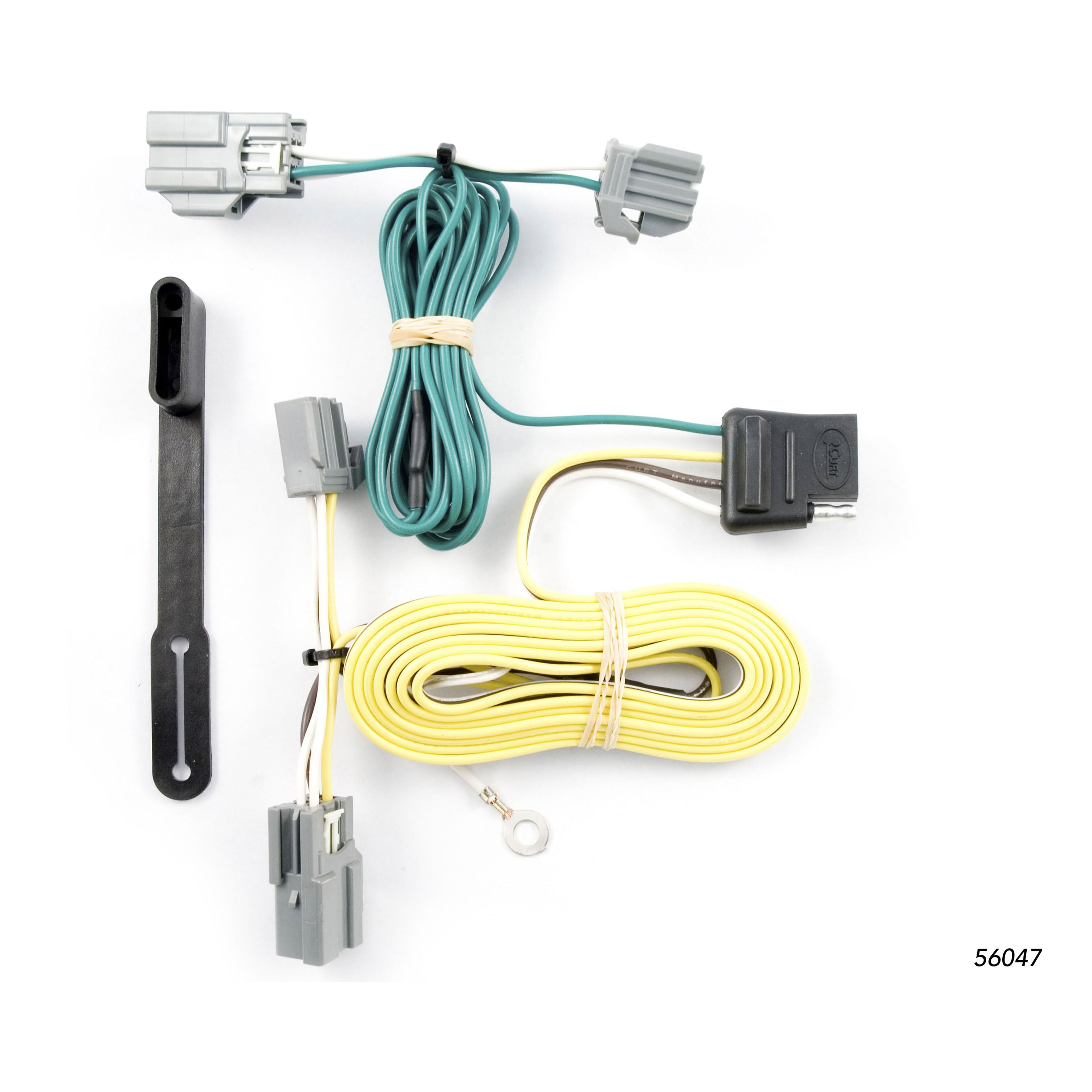 Trailer Wiring 4-Flat Plug Only