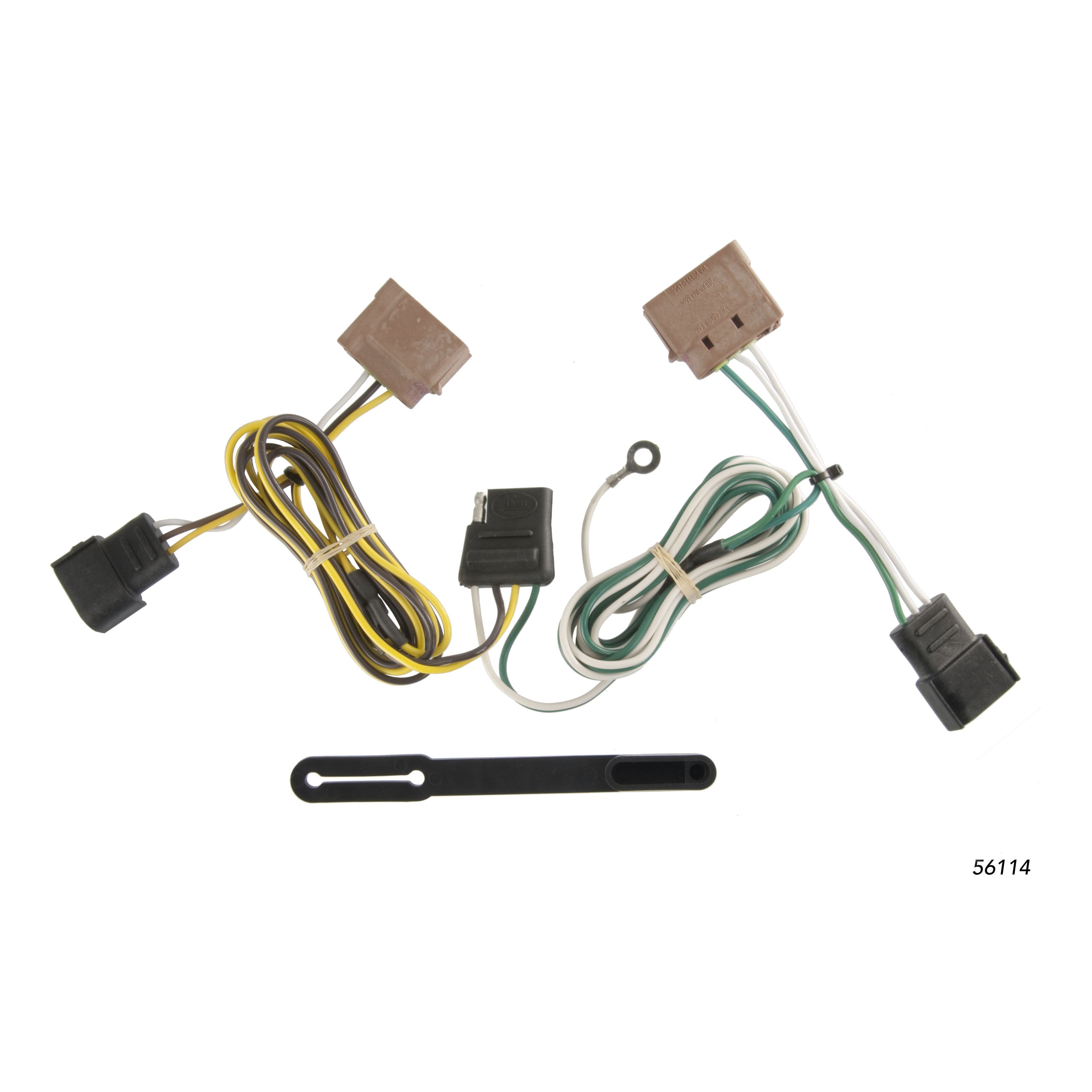 Trailer Wiring 5-Flat Plug w/ Bracket