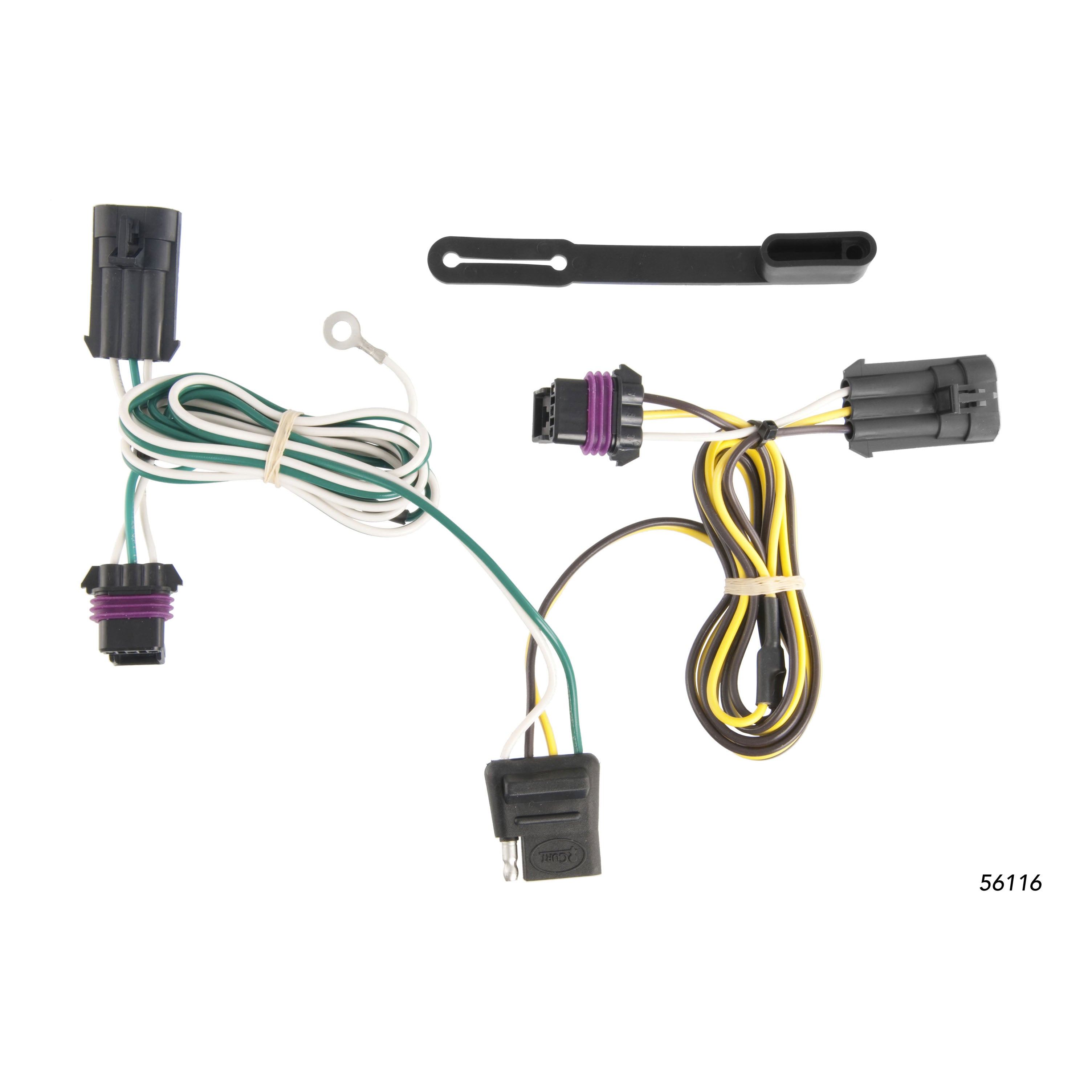 Trailer Wiring 4-Flat Plug Only