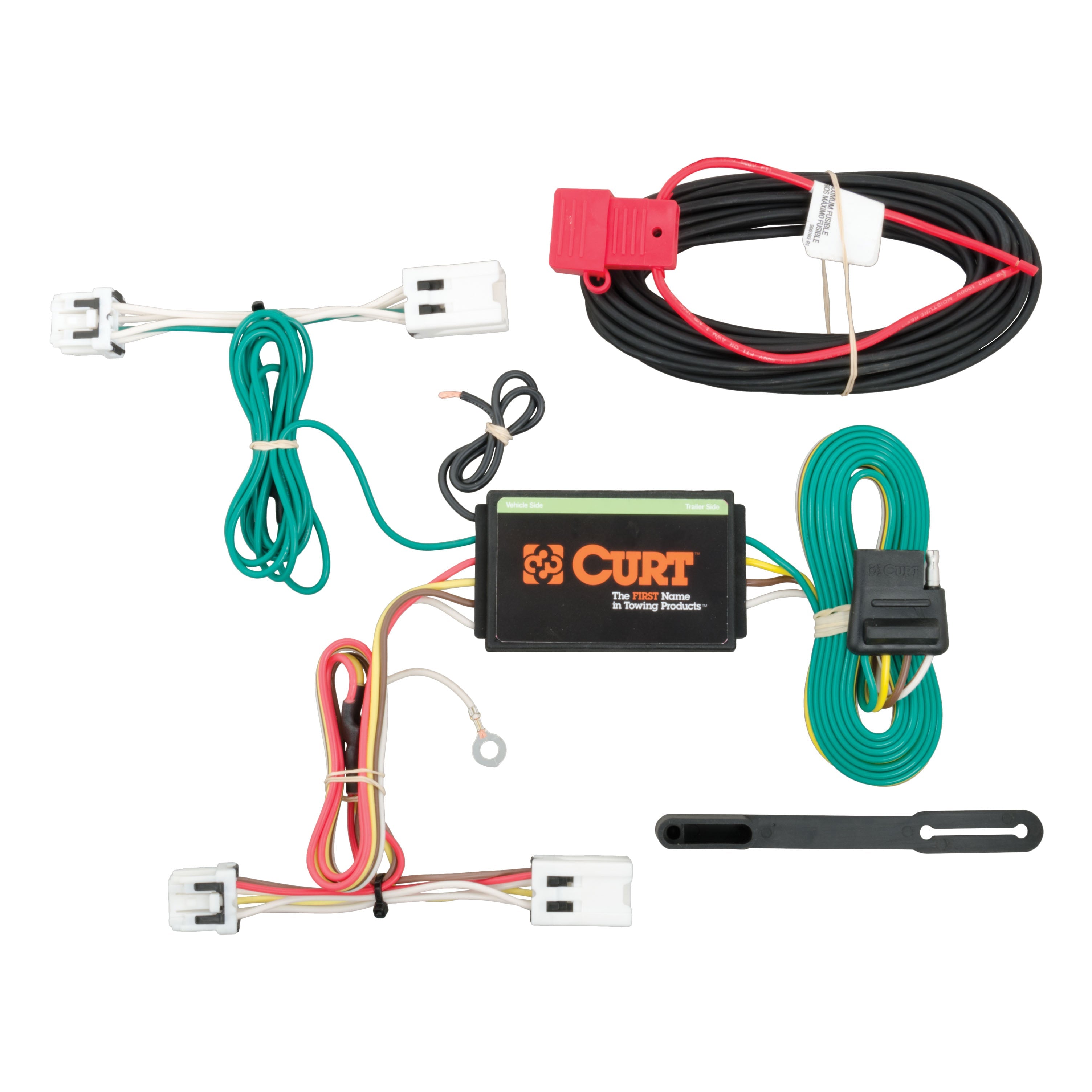 Trailer Wiring 5-Flat Plug w/ Bracket