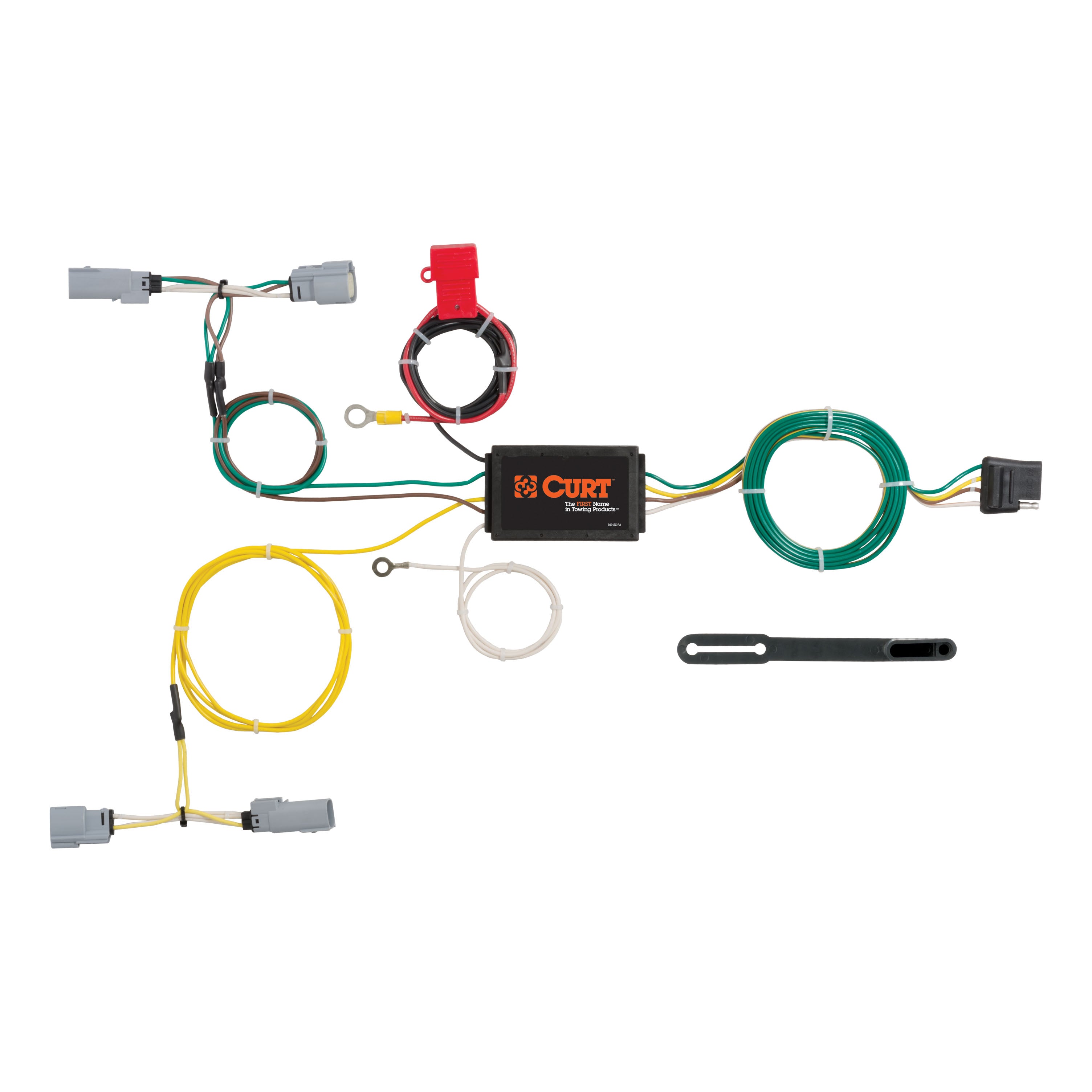 Trailer Wiring 5-Flat Plug w/ Bracket